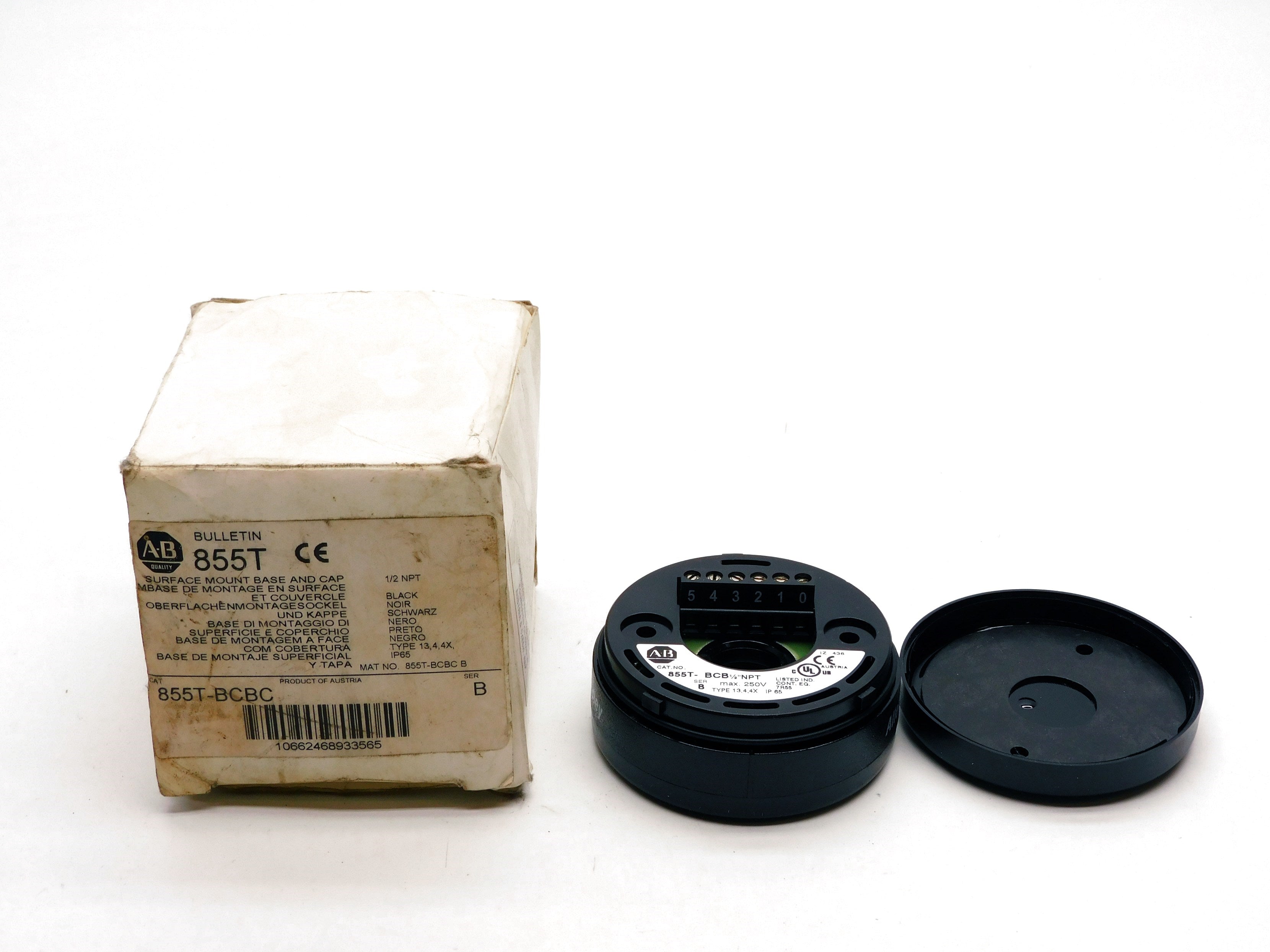 ALLEN BRADLEY 855T-BCBC SER. B (WH) NSMP