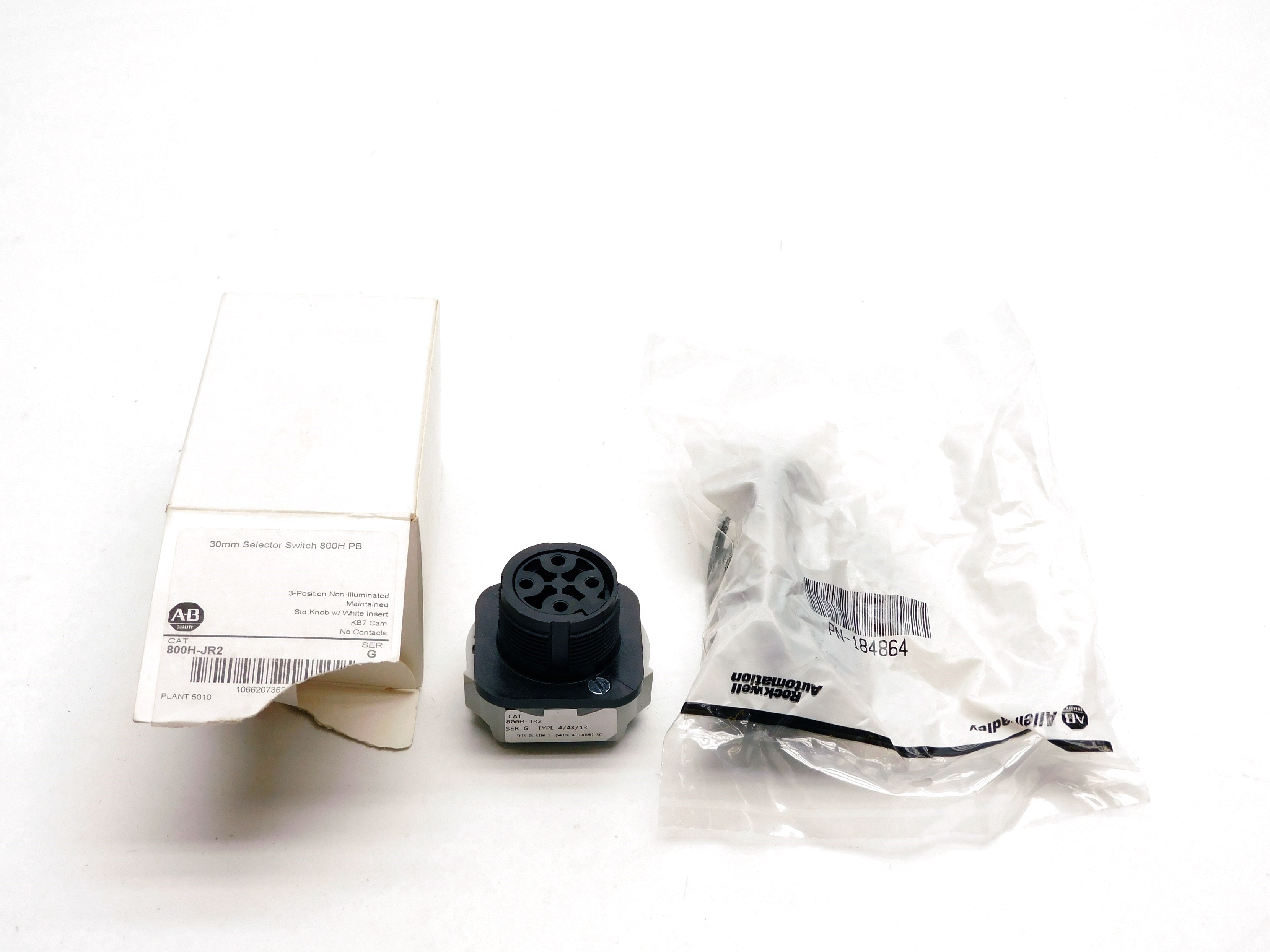ALLEN BRADLEY 800H-JR2 SER. G (WH) NSMP