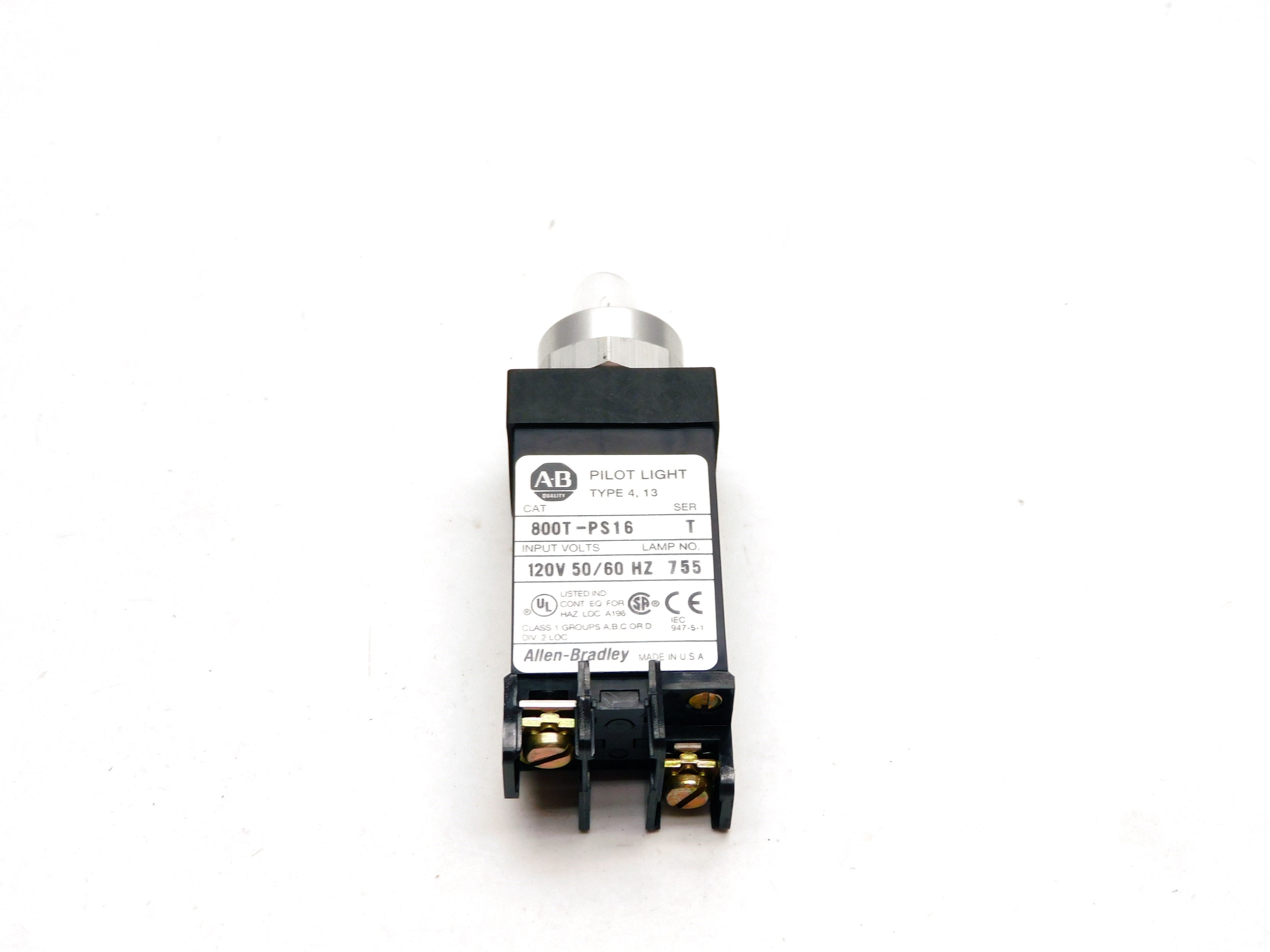 ALLEN BRADLEY 800T-PS16 SER. T (AS PICTURED) (WH) NSMP