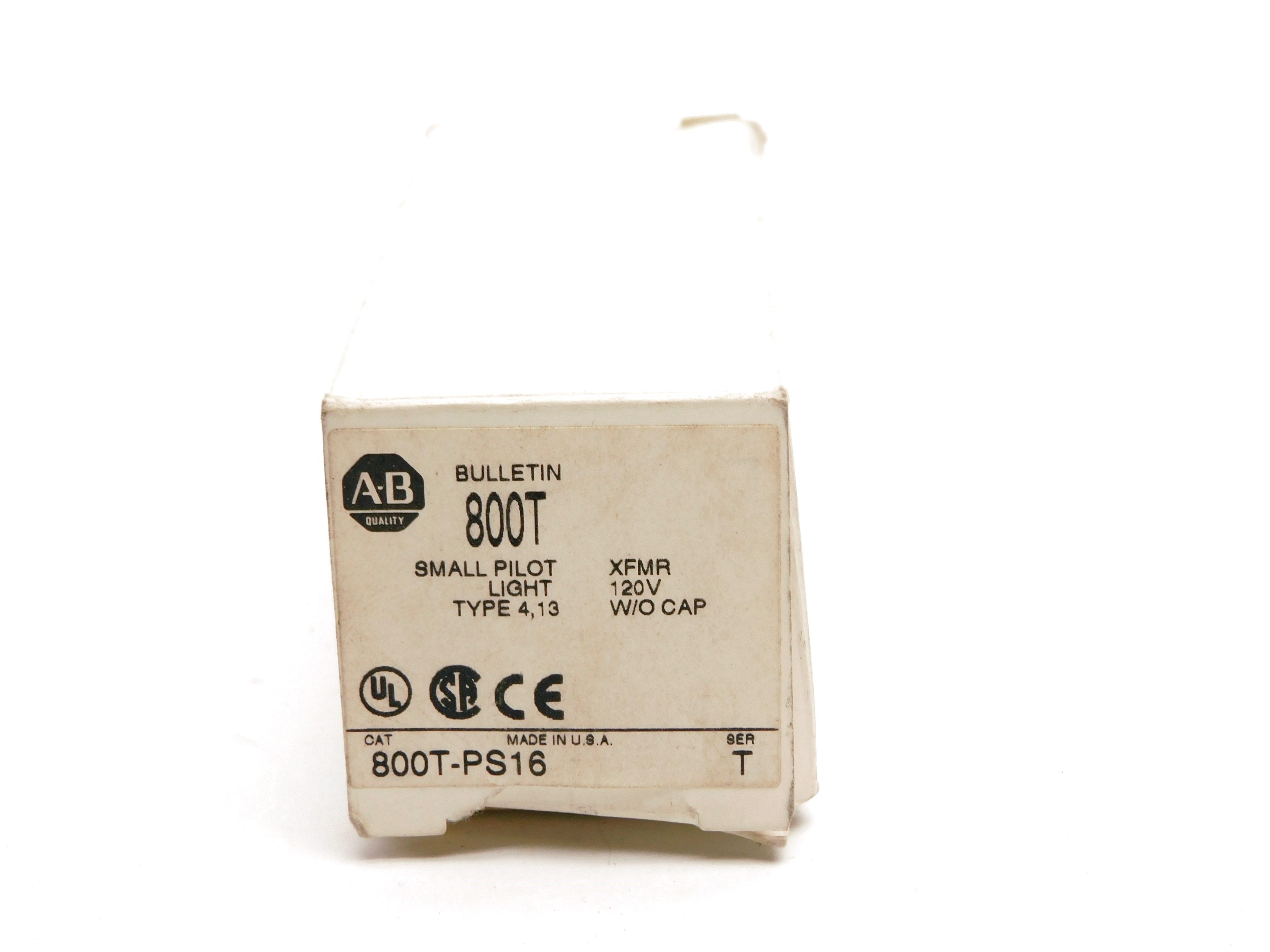 ALLEN BRADLEY 800T-PS16 SER. T (AS PICTURED) (WH) NSMP