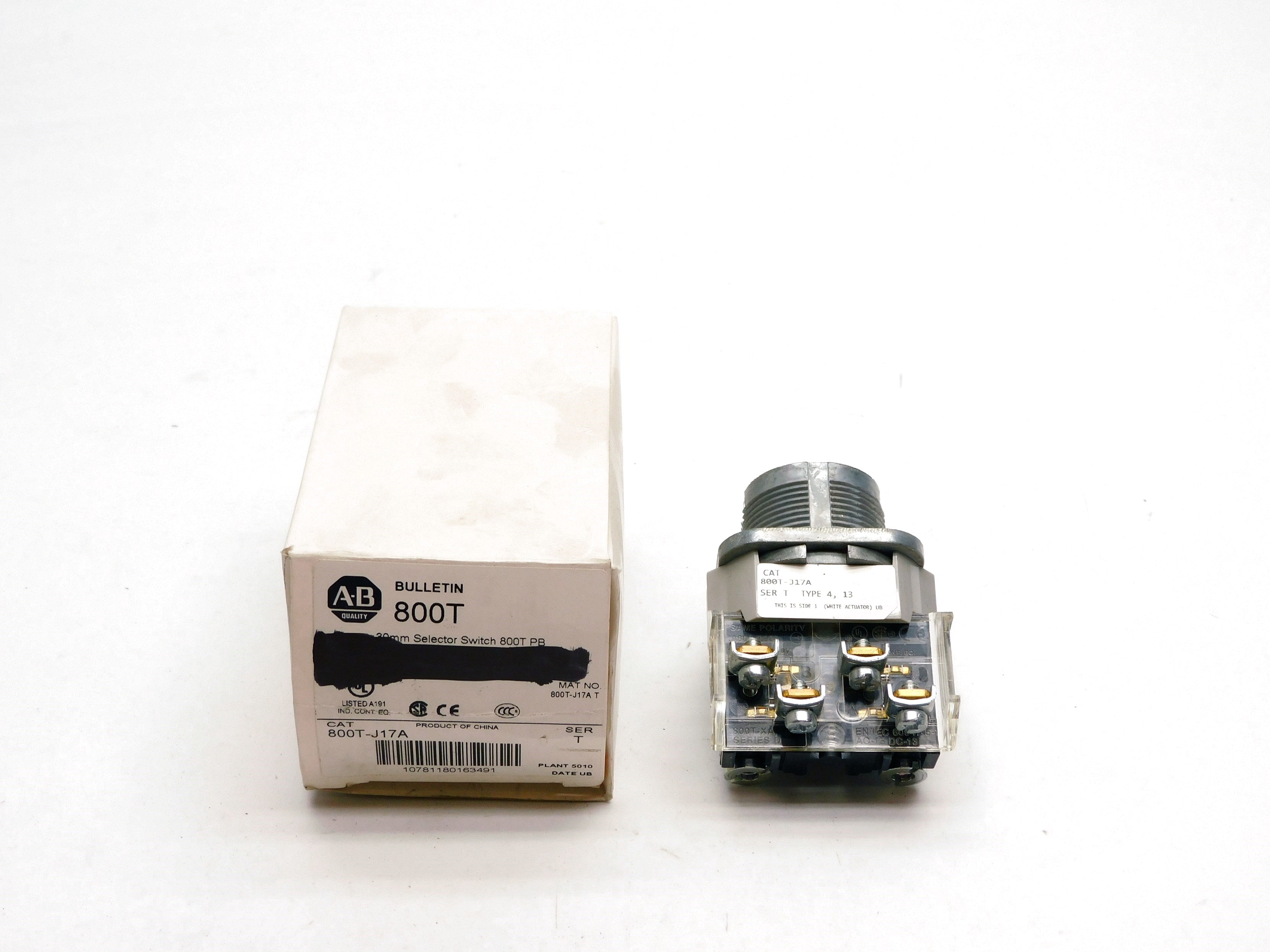 INDUSTRIAL SPARE PART 800T-J17A SER. T (AS PICTURED) (WH) NSMP