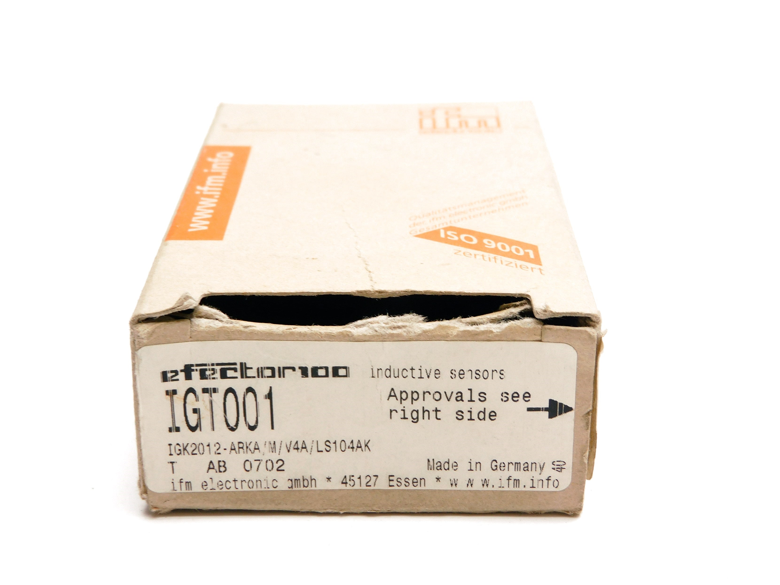 IFM EFECTOR IGT001 NSMP