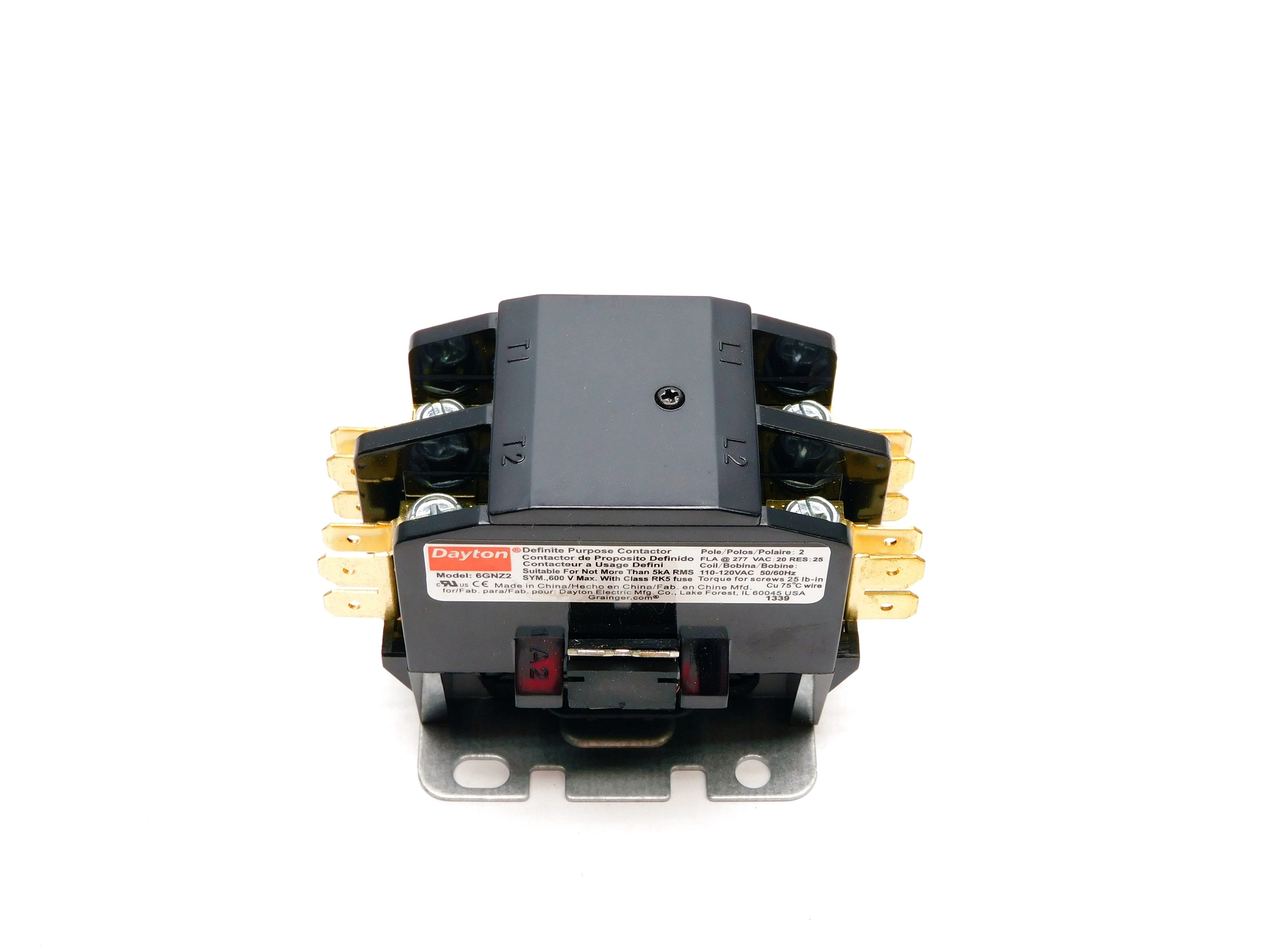DAYTON 6GNZ2 110/120VAC NSMP