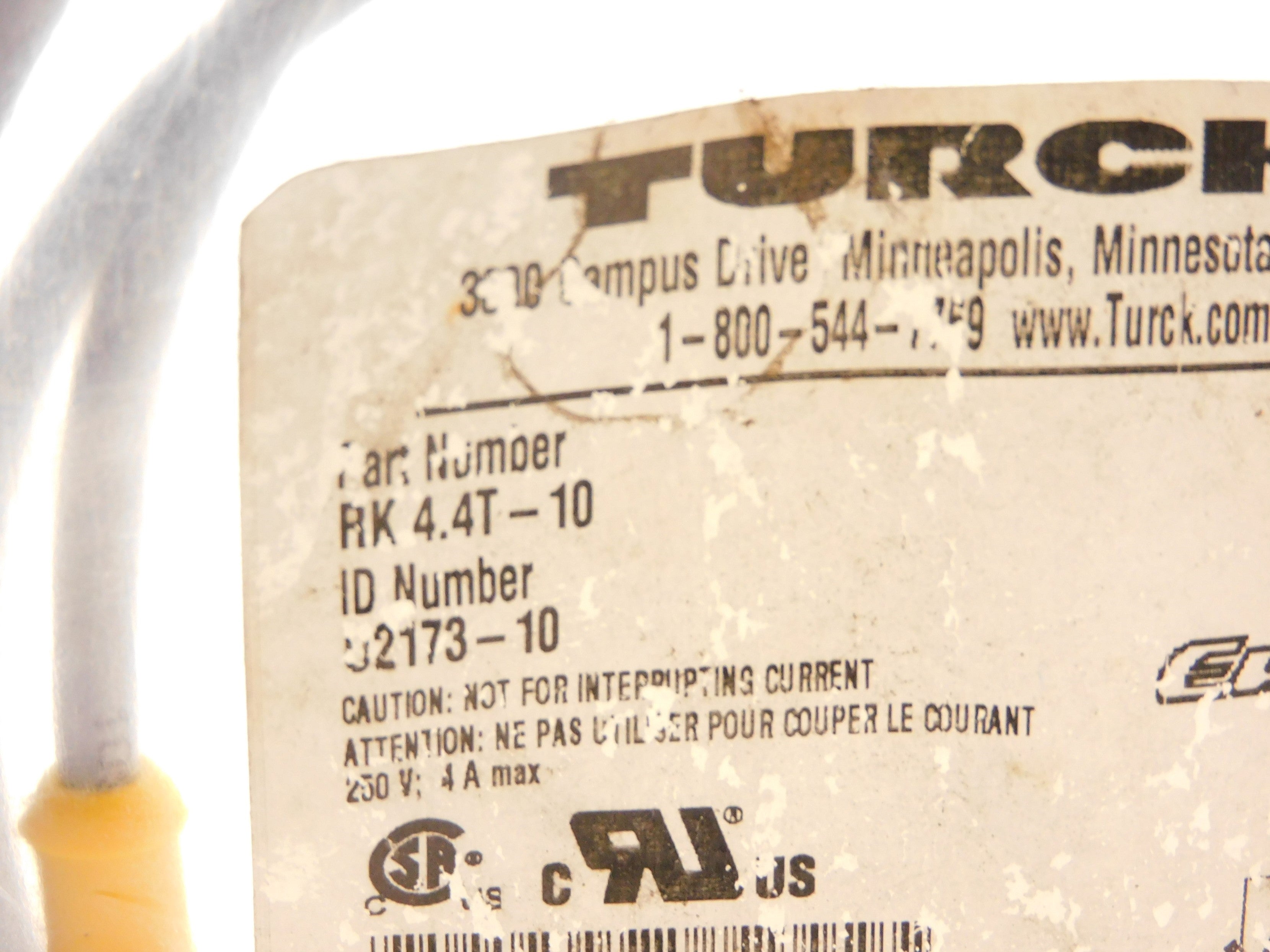 TURCK RK4.4T-10 NSMP