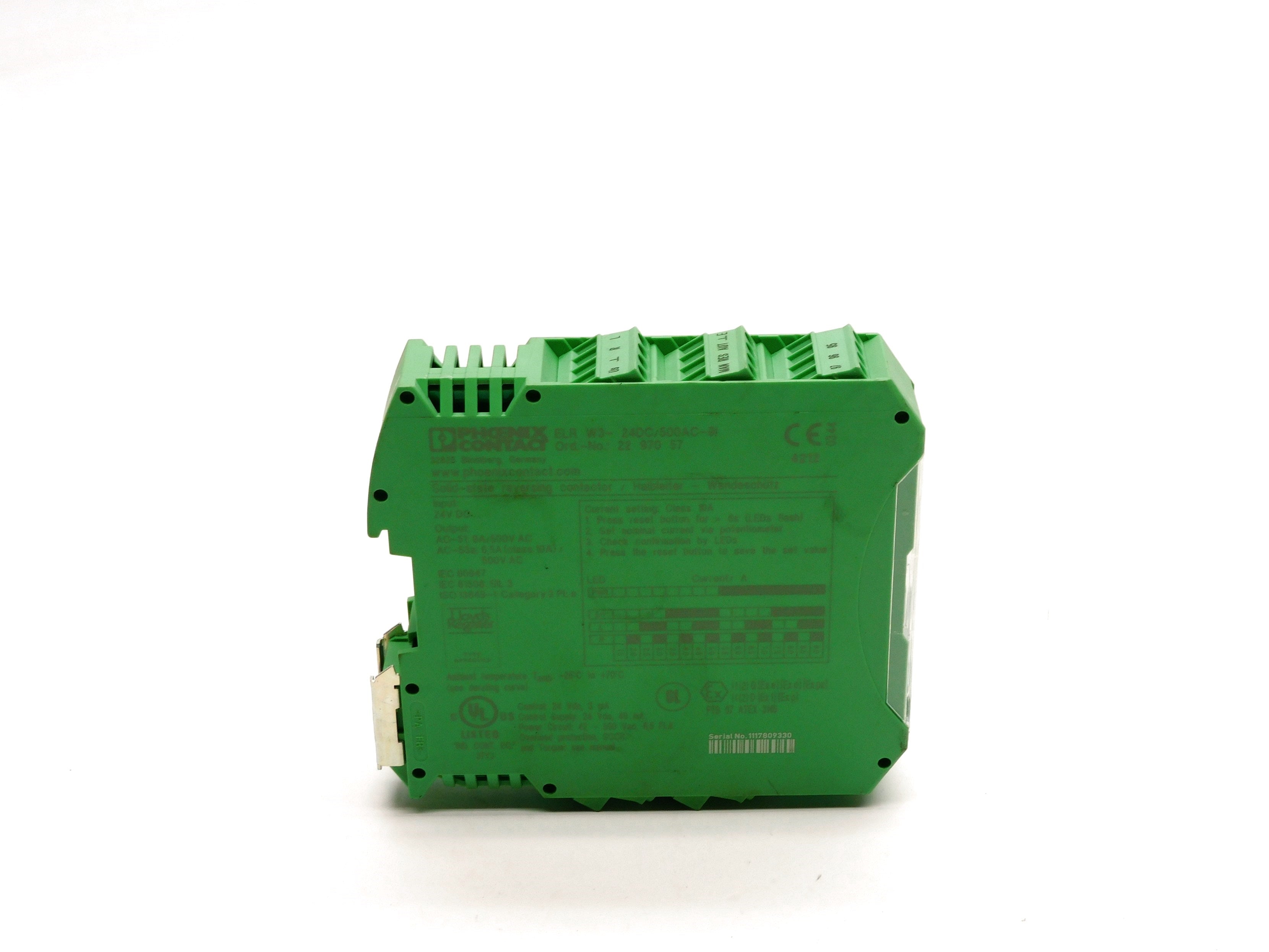 PHOENIX CONTACT ELR W3- 24DC/500AC- 9I 24VDC NSNP