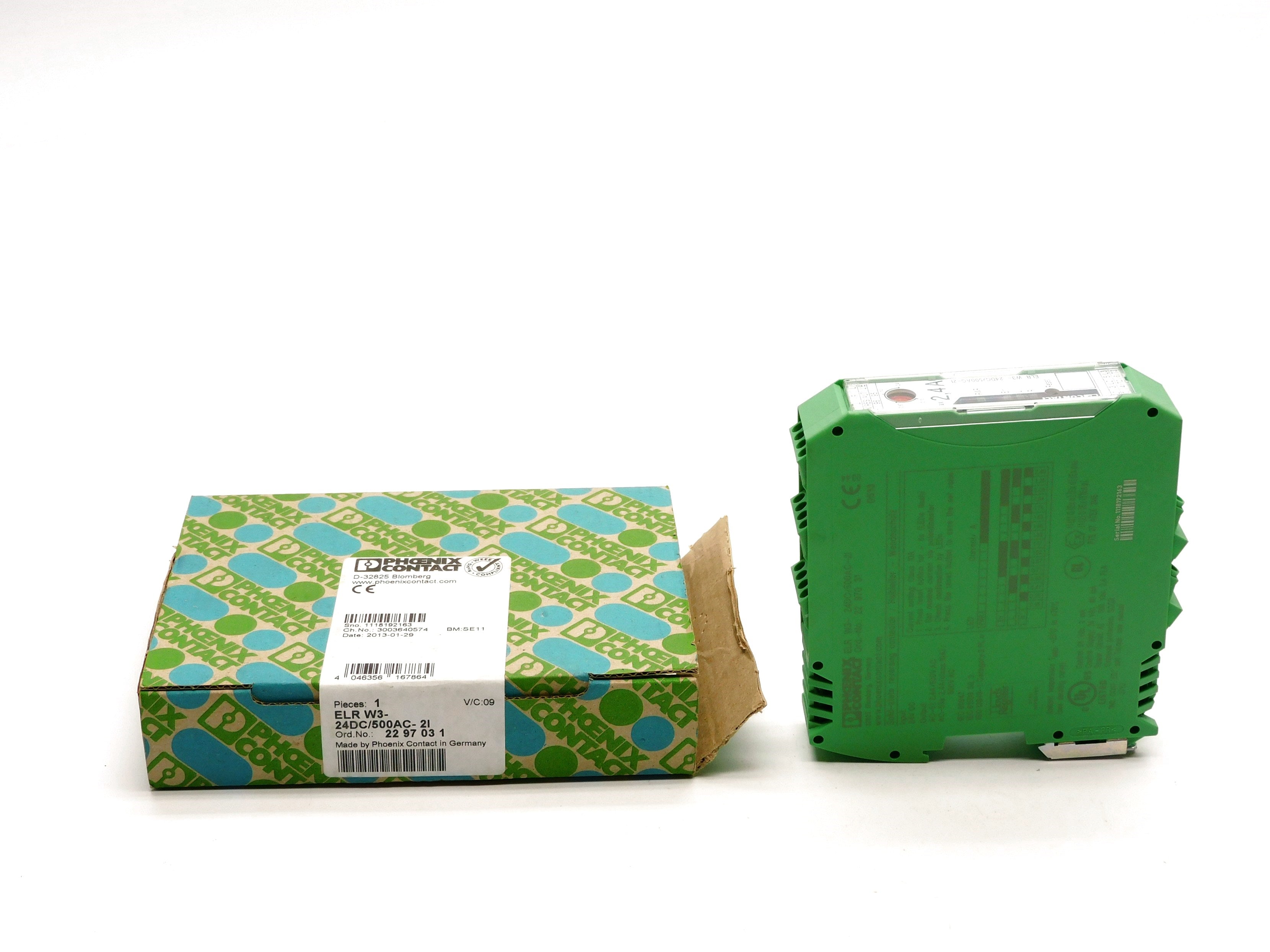 PHOENIX CONTACT ELRW3-24DC/500AC-2I 24VDC NSMP