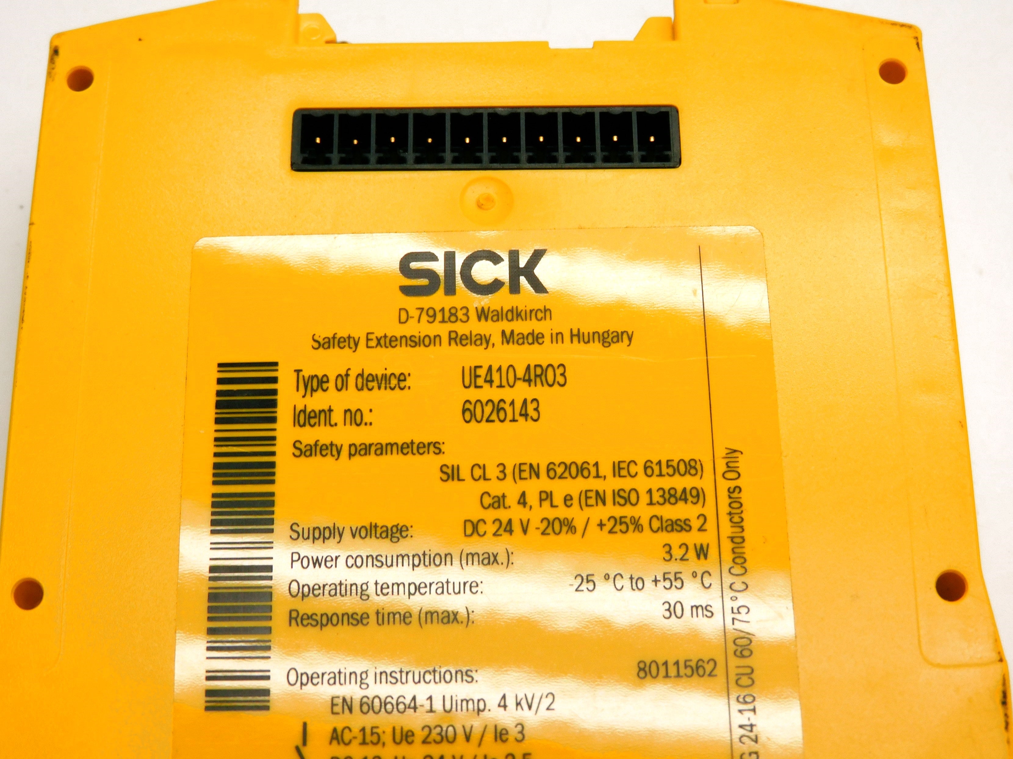 SICK UE410-4R03 24VDC 8A NSNP