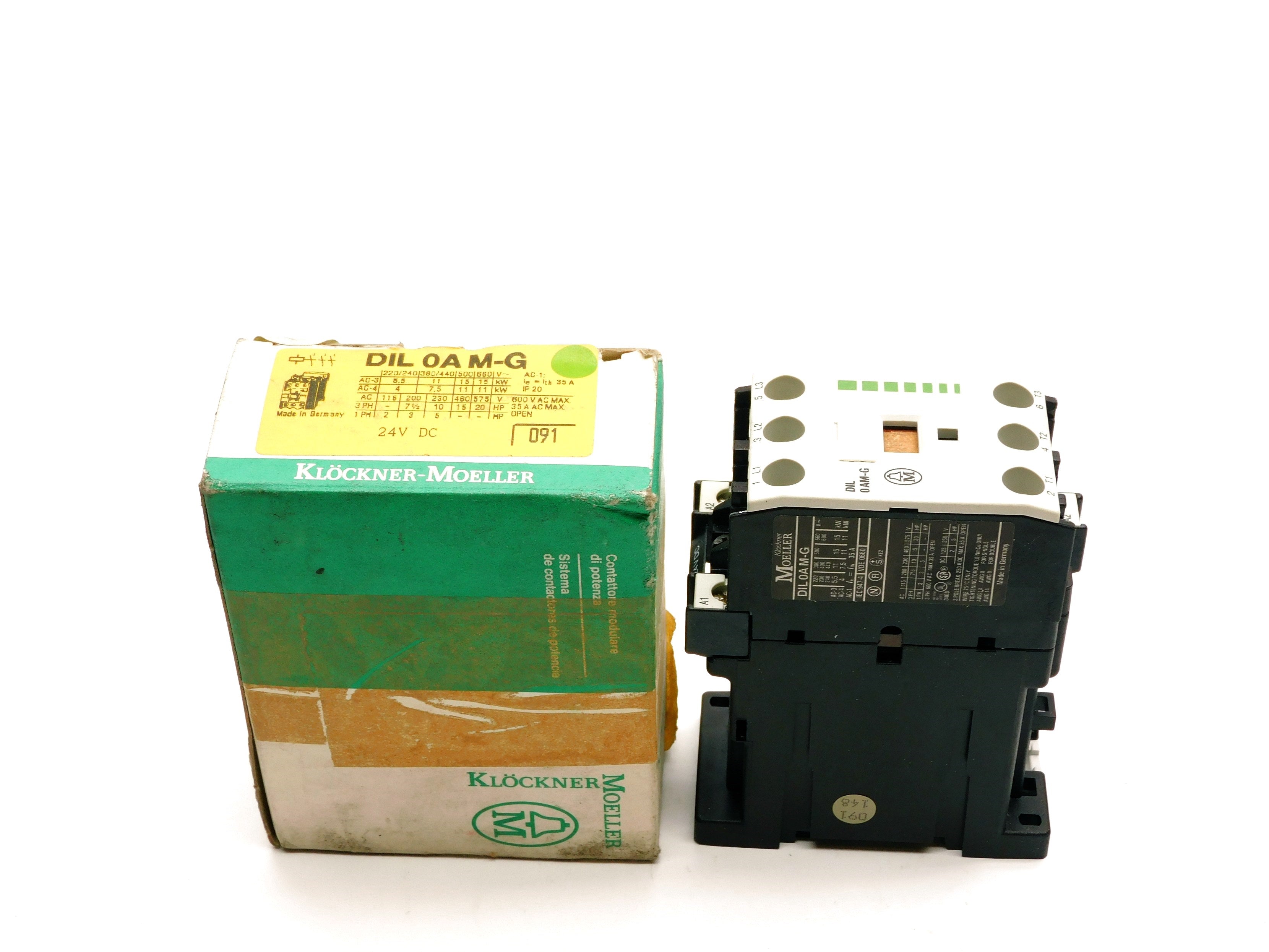 KLOCKNER MOELLER DIL0AM-G 24VDC NSMP