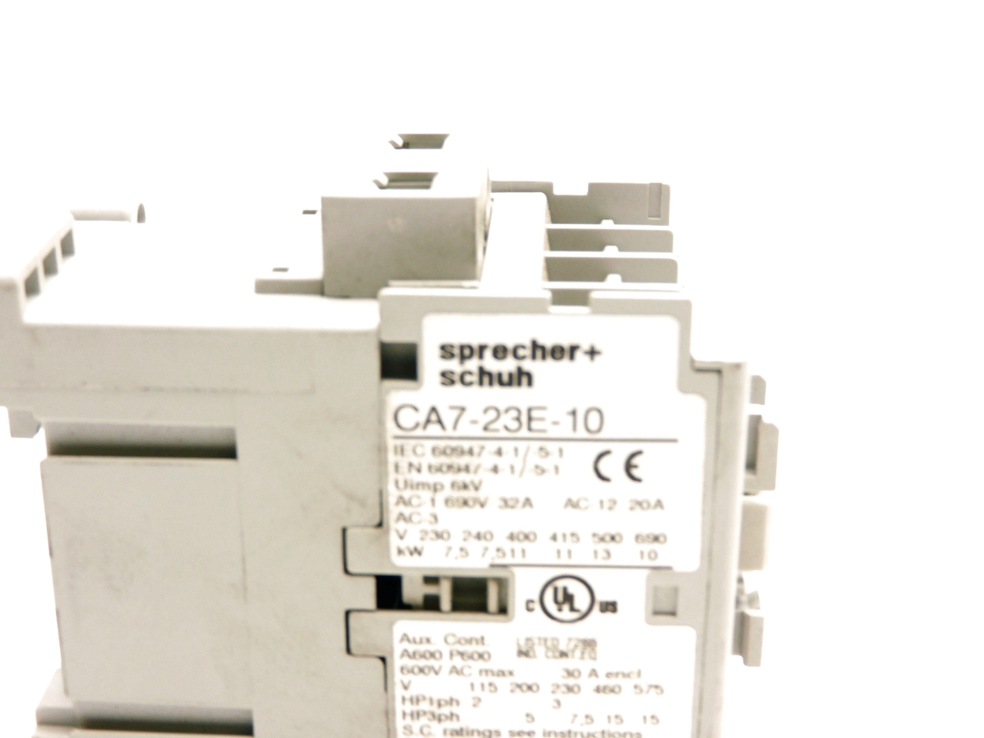 SPRECHER+SCHUH CA7-23E-10 24VDC NSNP