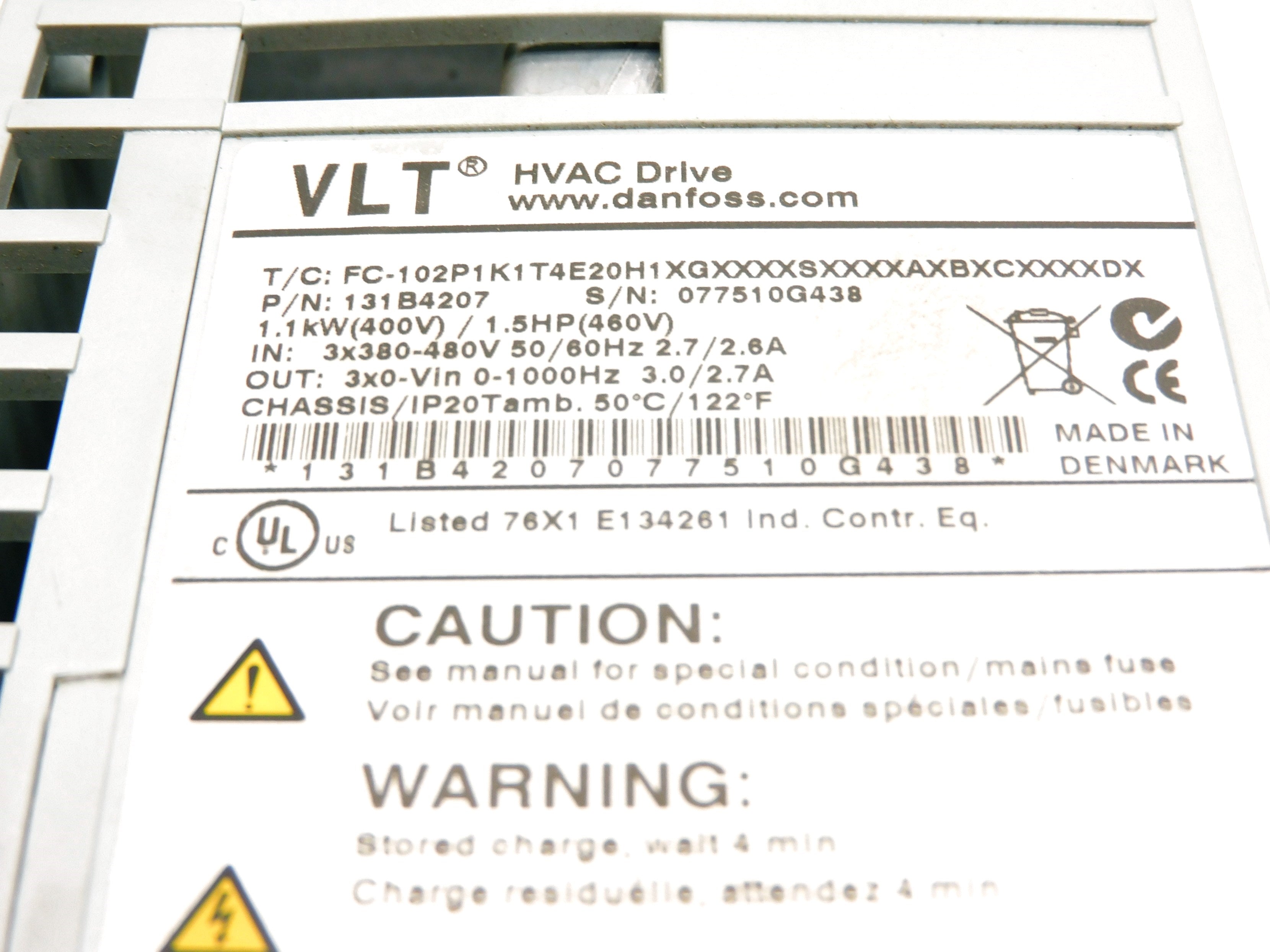 DANFOSS 131B4207 UNMP