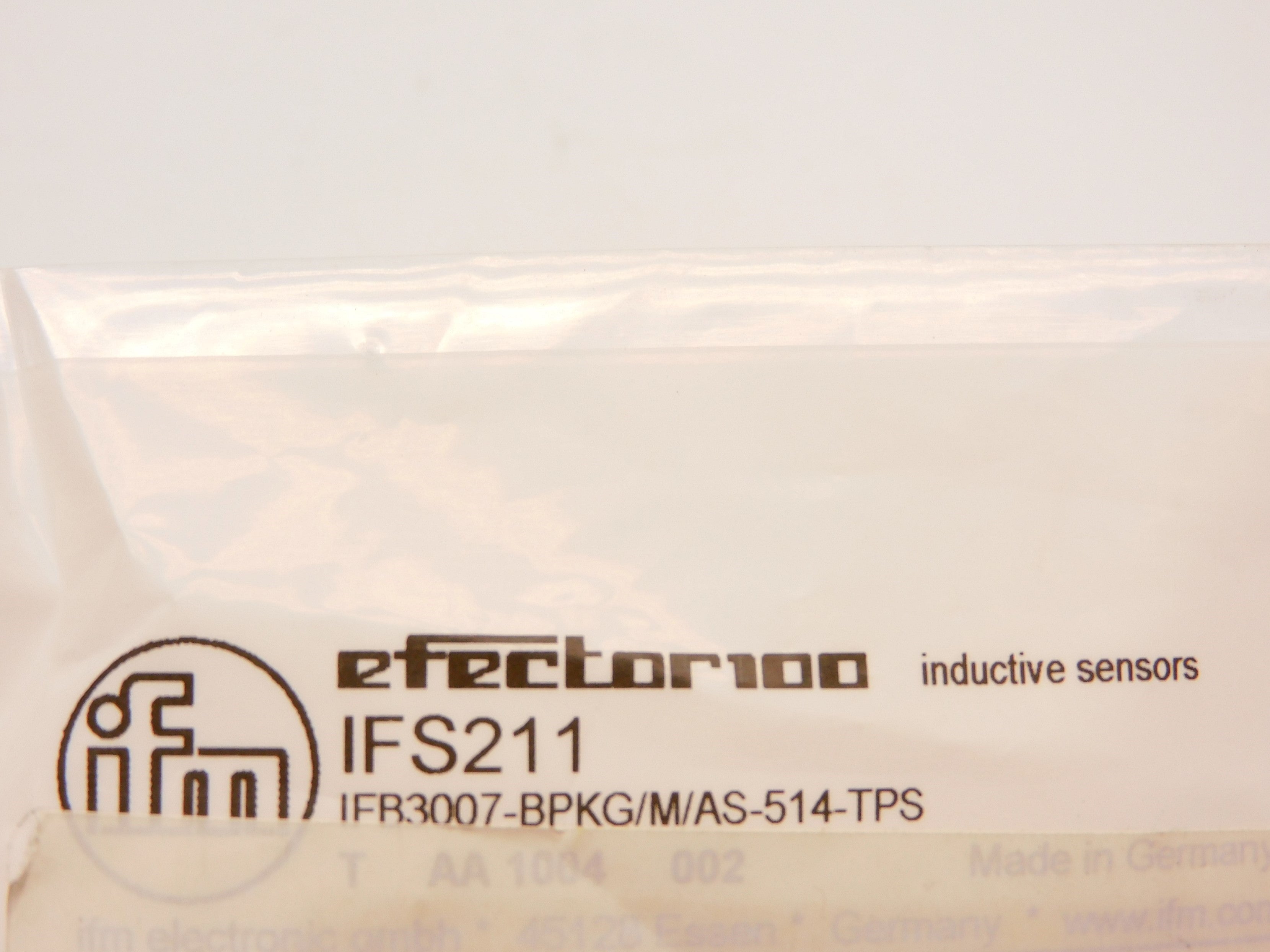 IFM EFECTOR IFS211 NSMP
