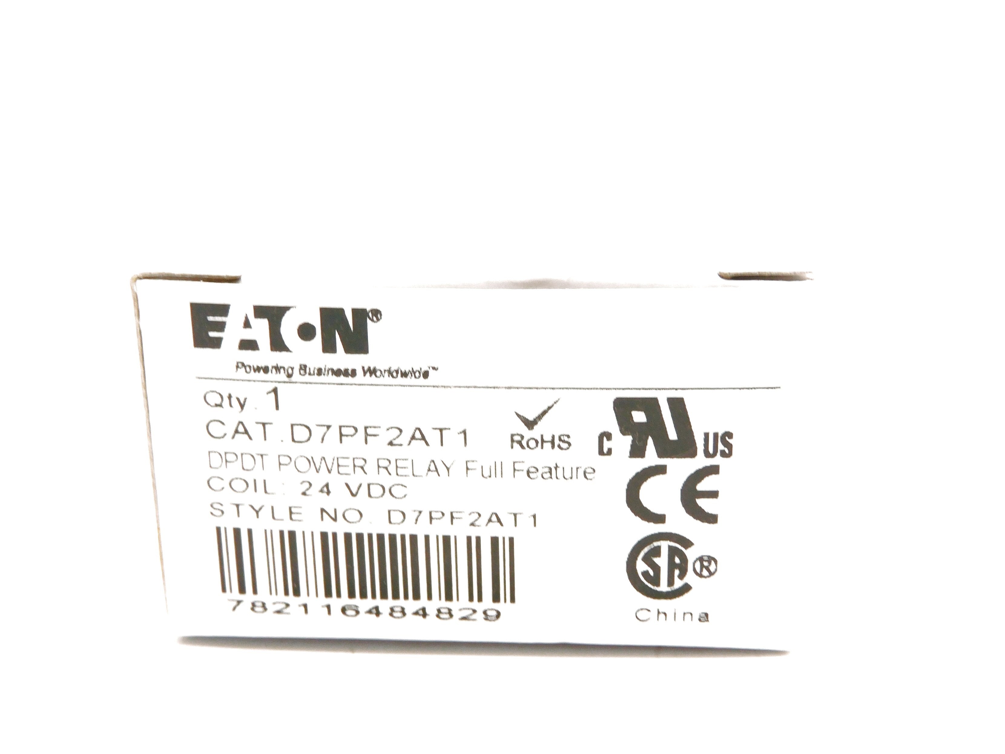 EATON D7PF2AT1 24VDC 15A NSMP