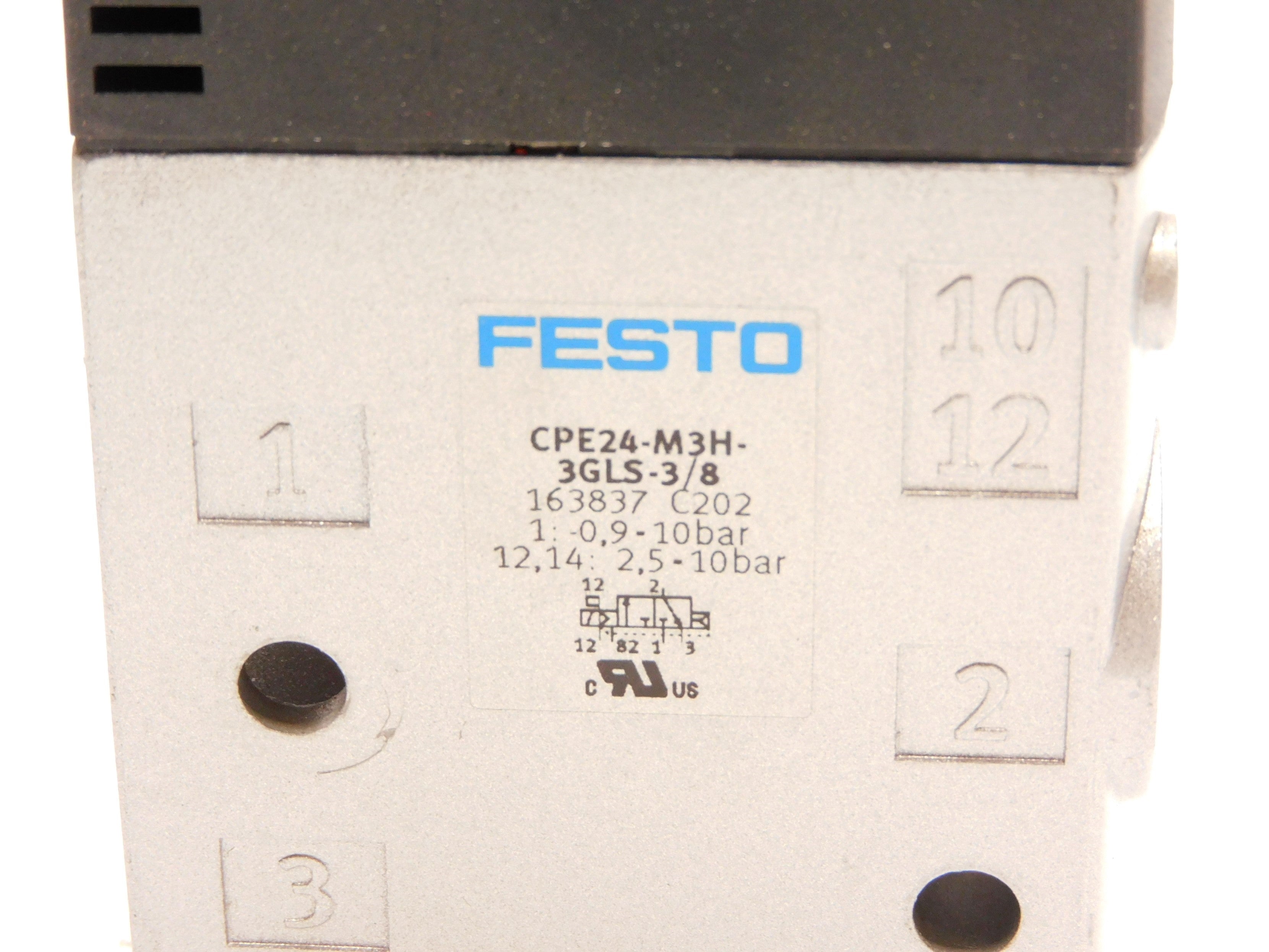 FESTO CPE24-M3H-3GLS-3/8 198-253VAC UNMP