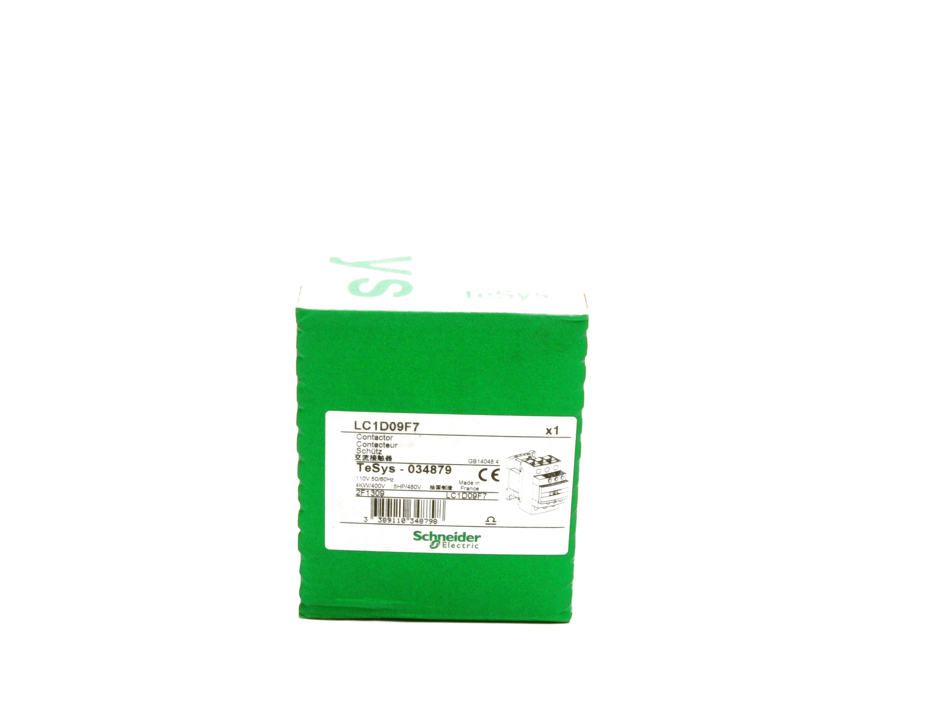SCHNEIDER LC1D09F7 110V NSFS
