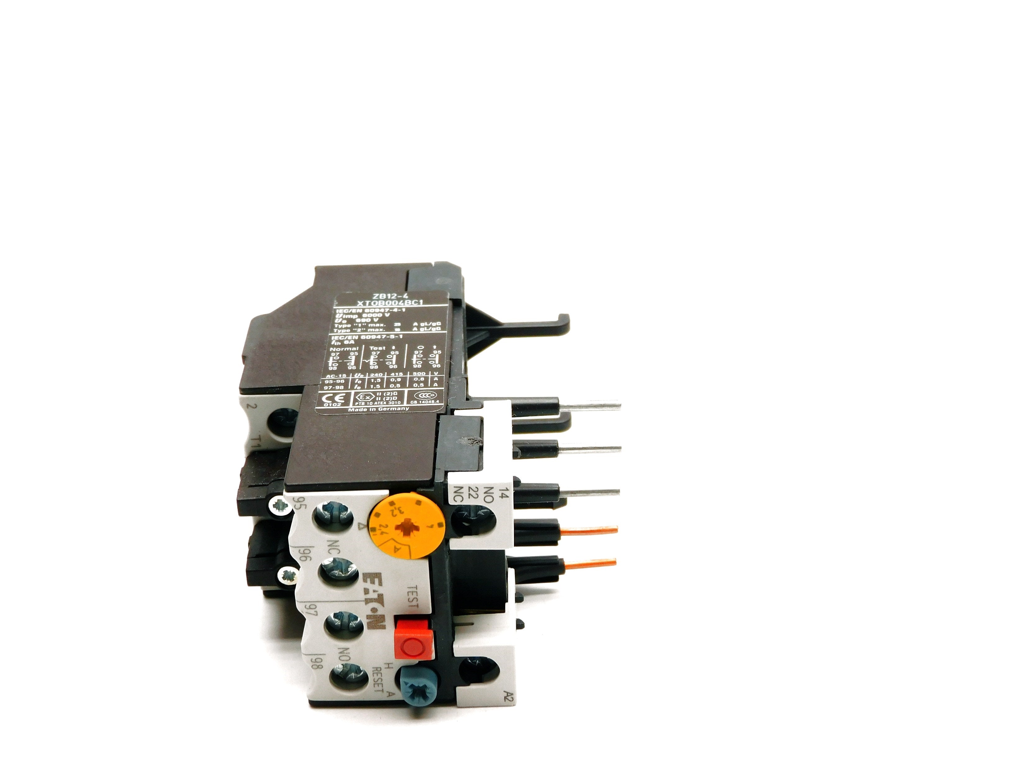 EATON ZB12-4 690V 2.4-4A NSMP