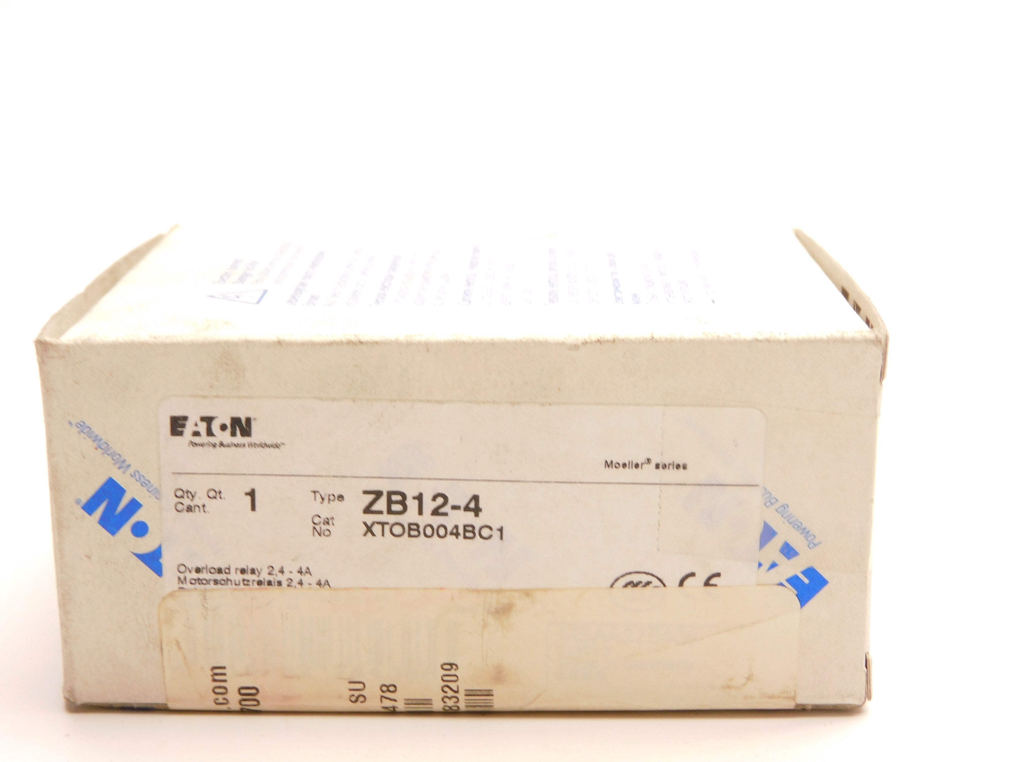 EATON ZB12-4 690V 2.4-4A NSMP