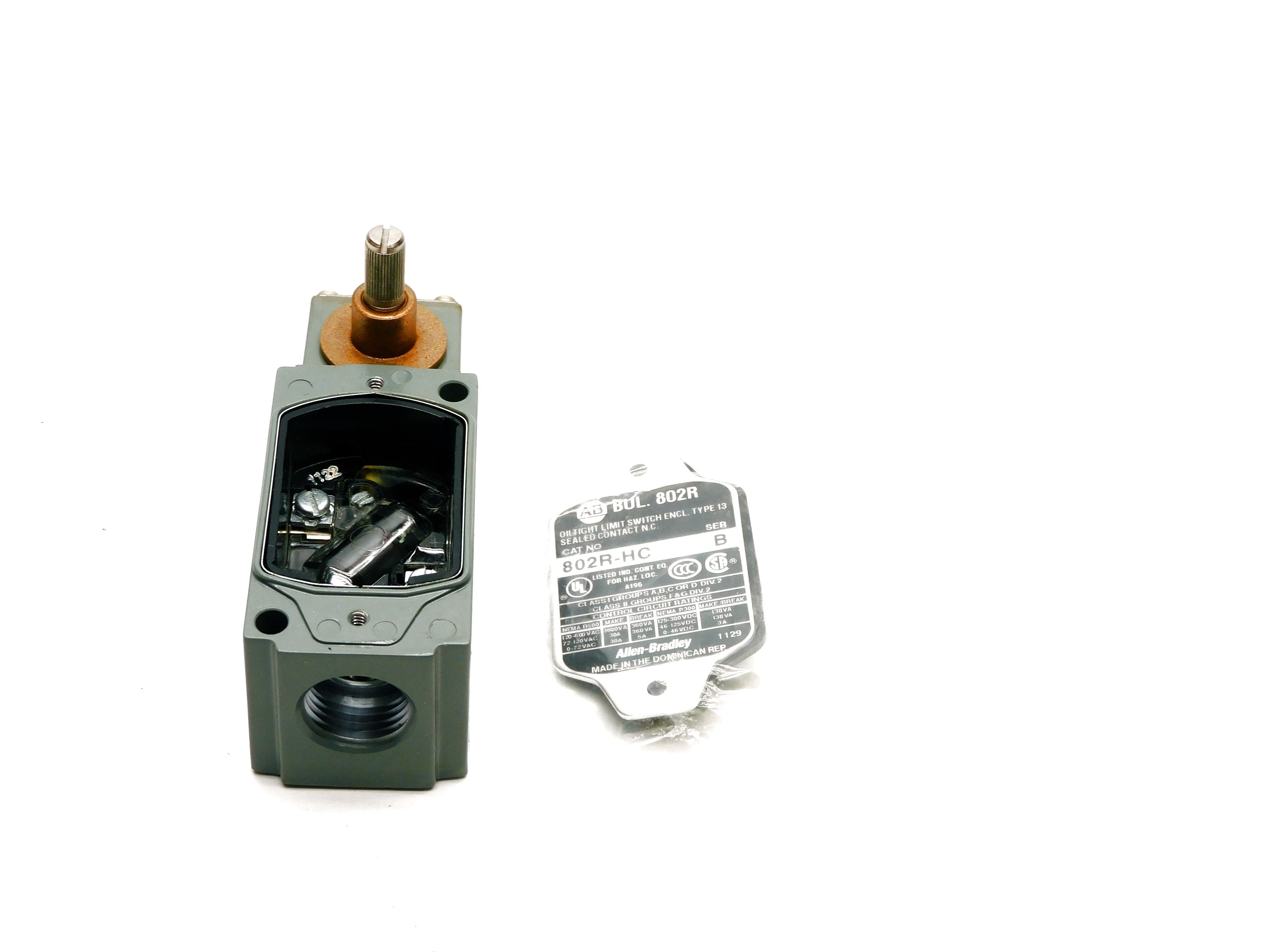 INDUSTRIAL SPARE PART 802R-HC SER. B (WH) NSMP