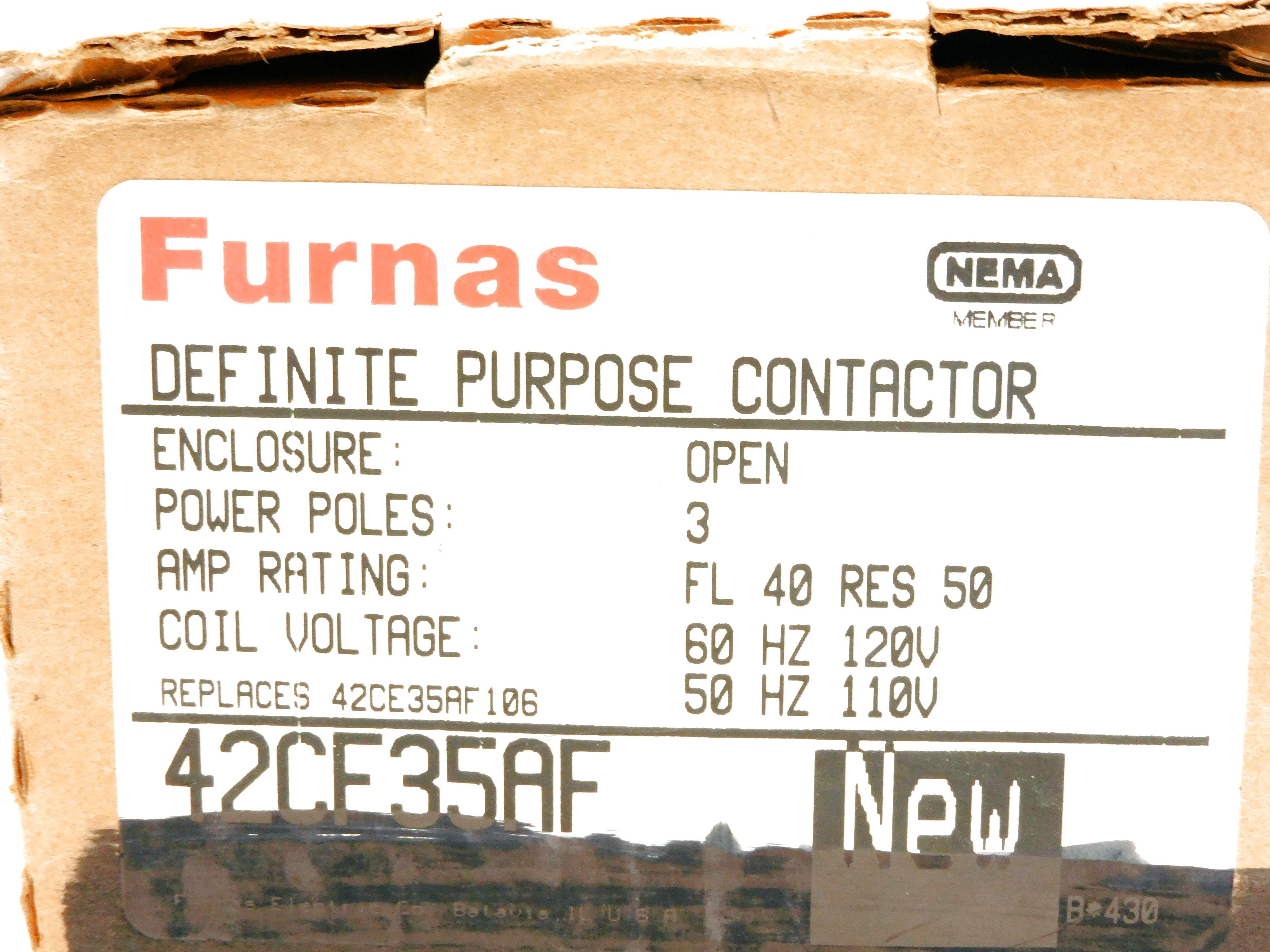 FURNAS 42CE35AF 110/120V NSMP