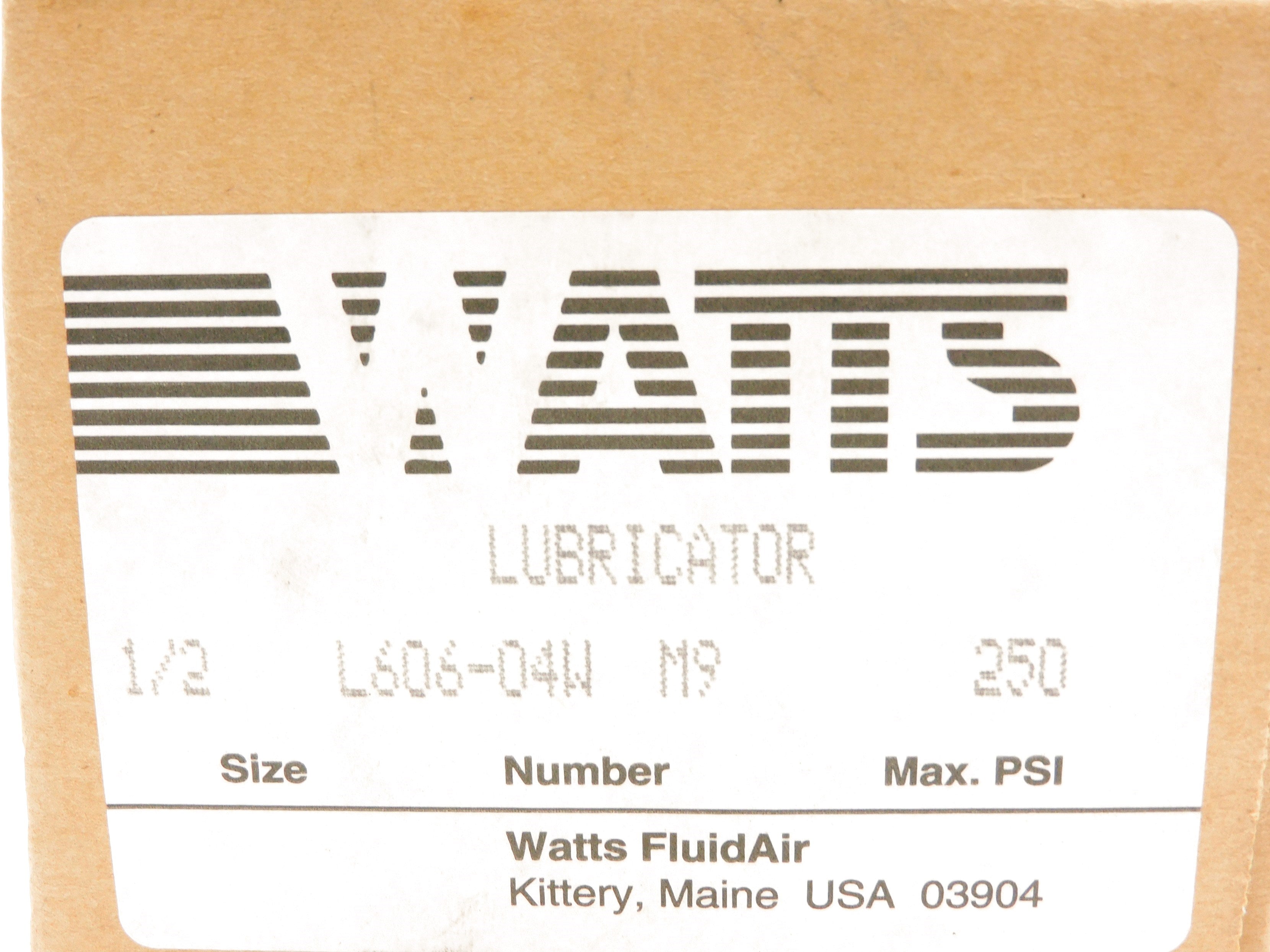 WATTS L606-04W NSMP