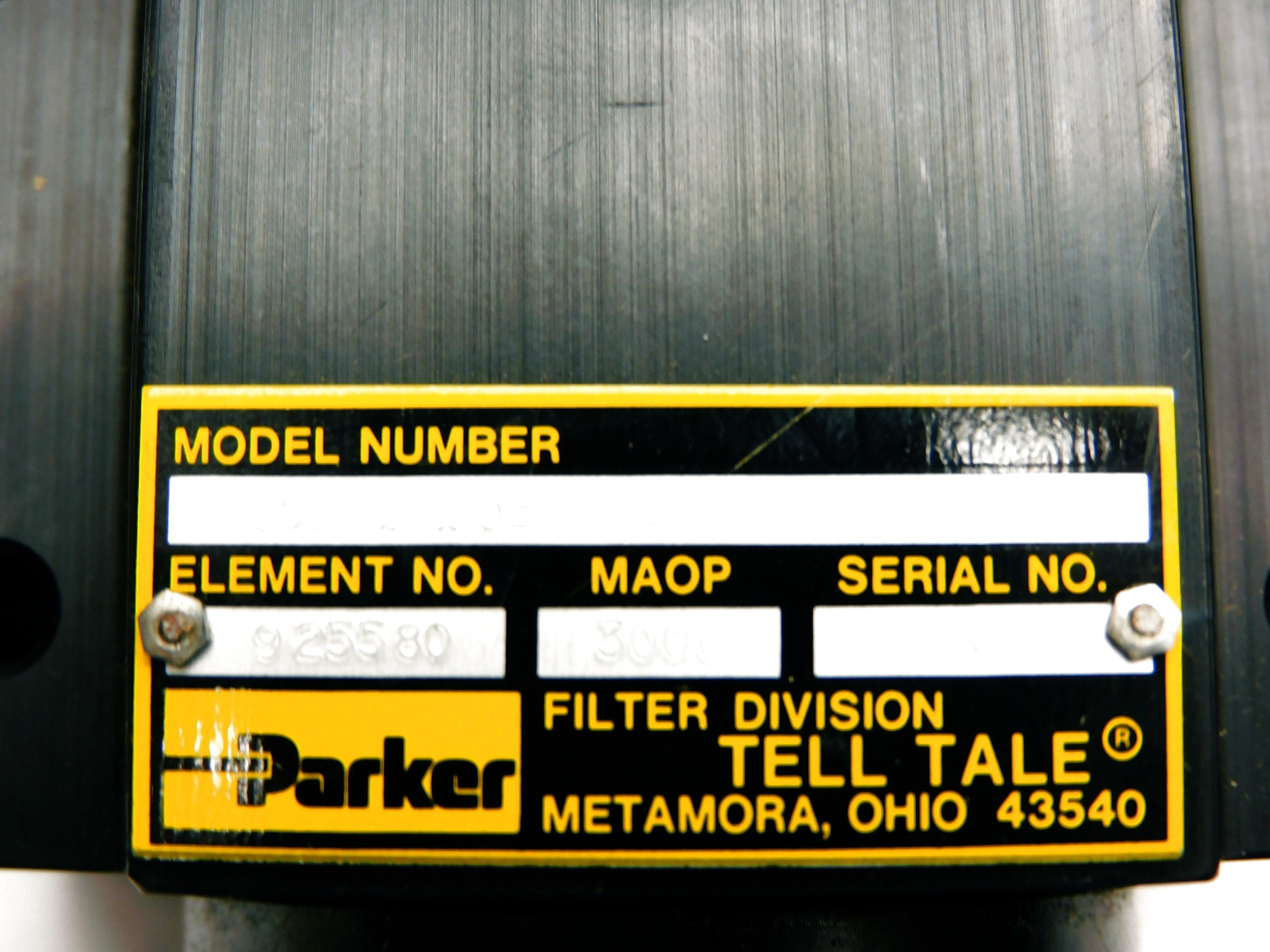 PARKER 15P110BM50MM188 NSMP