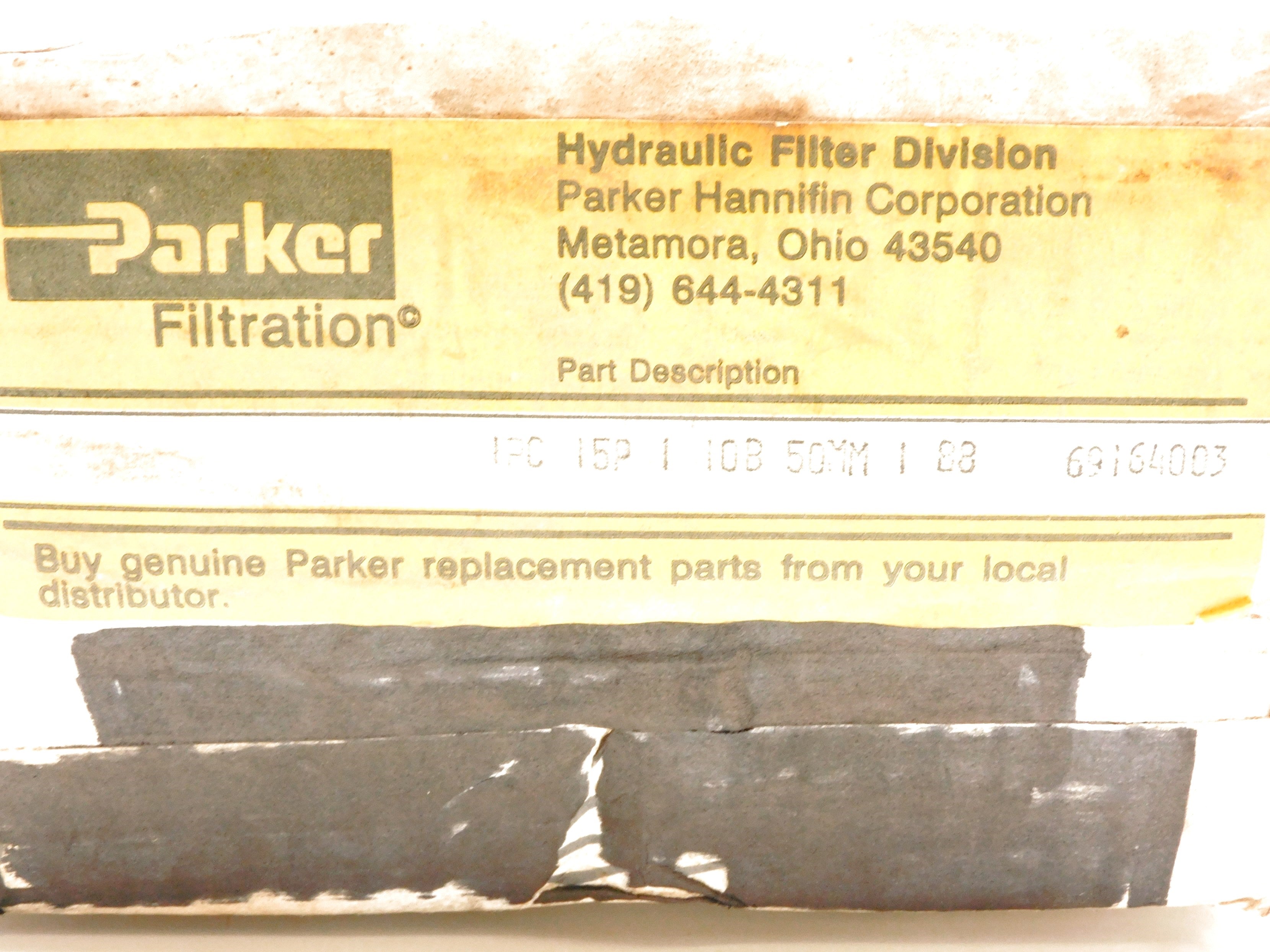 PARKER 15P110BM50MM188 NSFS