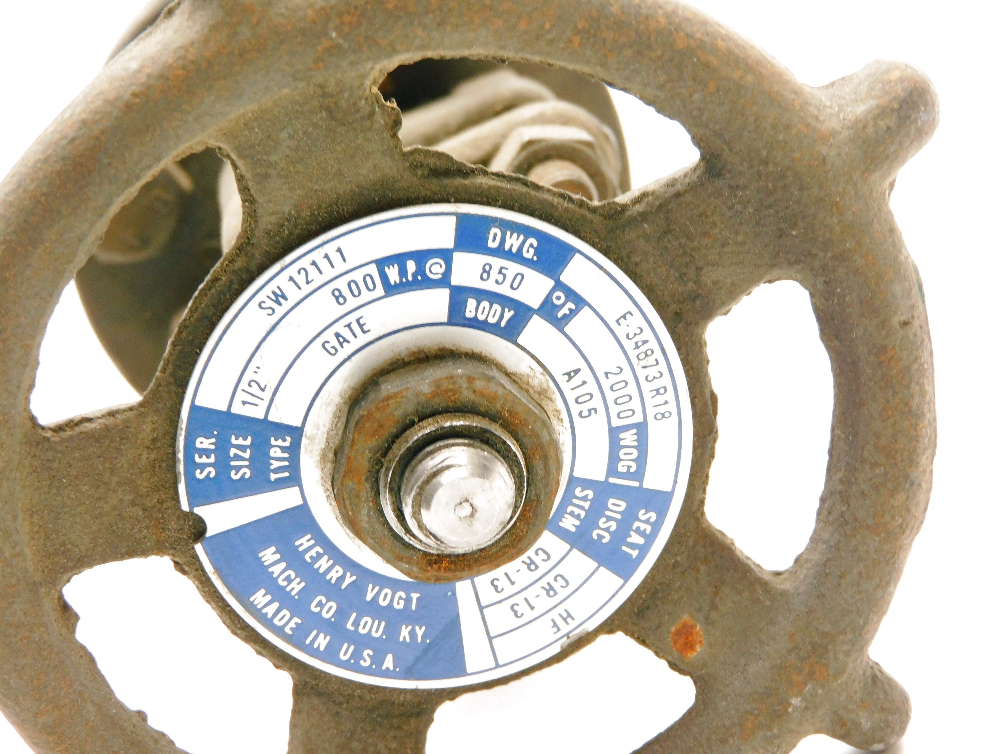 HENRY VOGT SW-12111 E-34873R18 UNMP