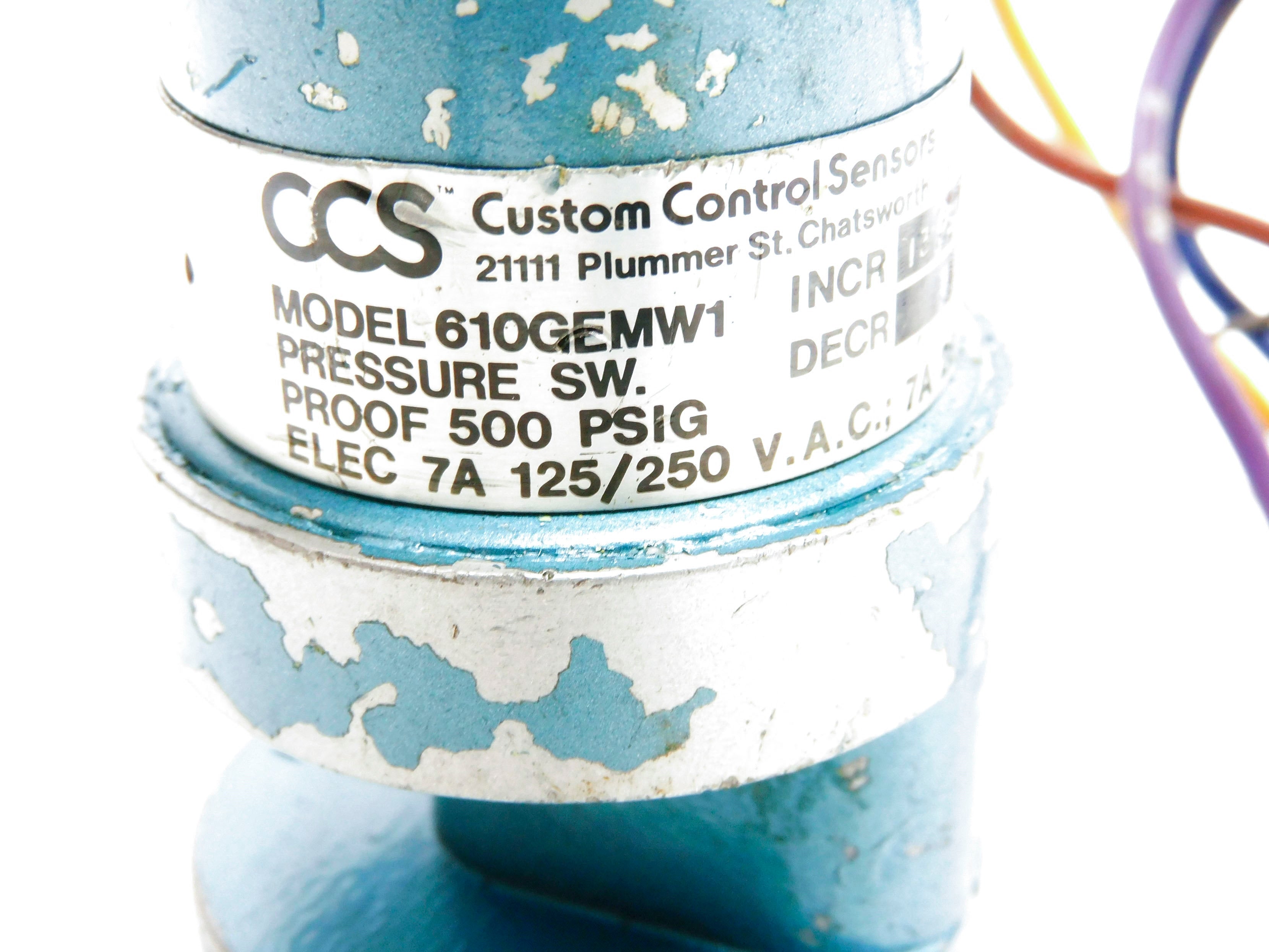CCS 610GEMW1 UNMP