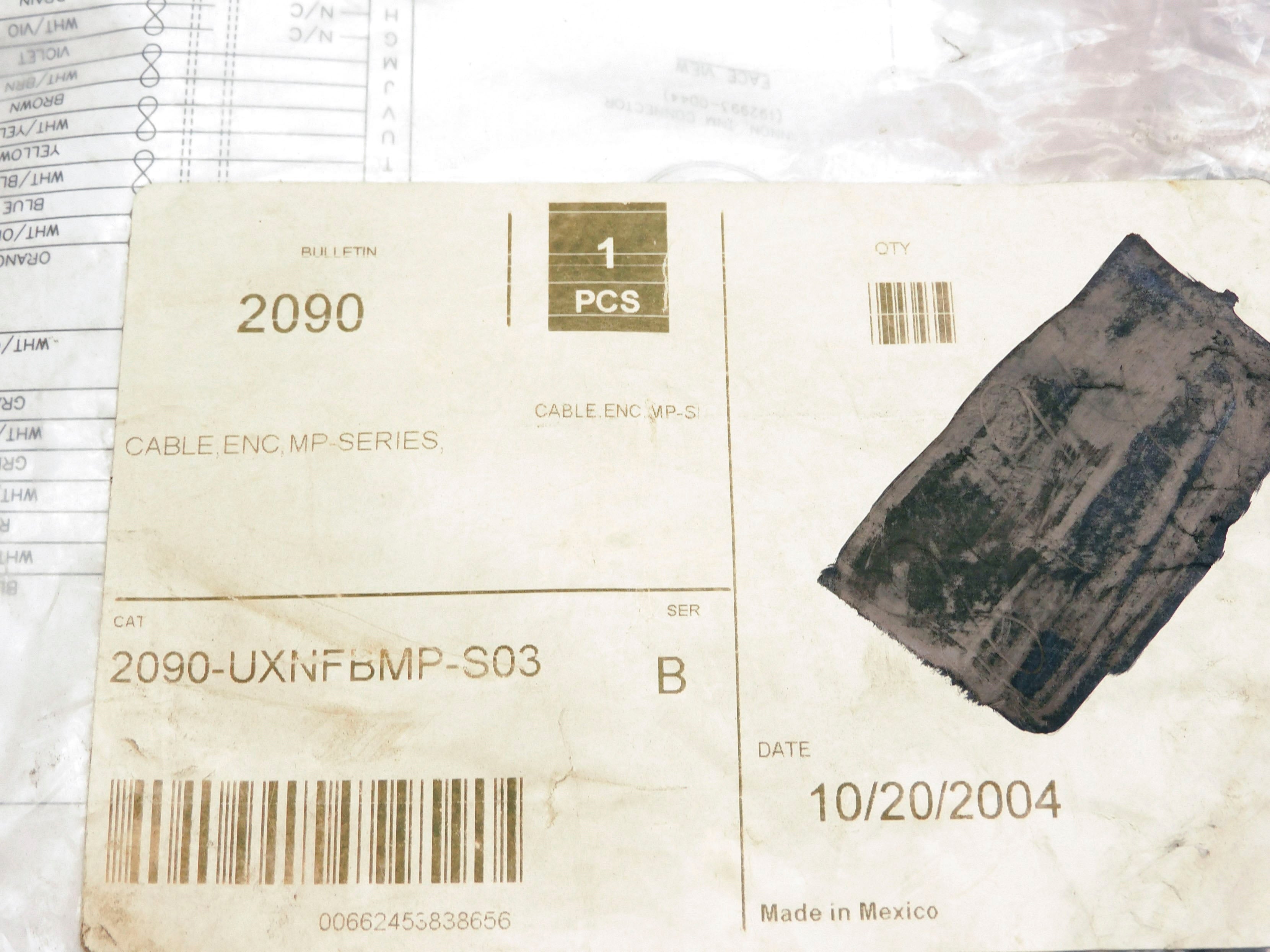 ALLEN BRADLEY 2090-UXNFBMP-S03 SER. B NSMP
