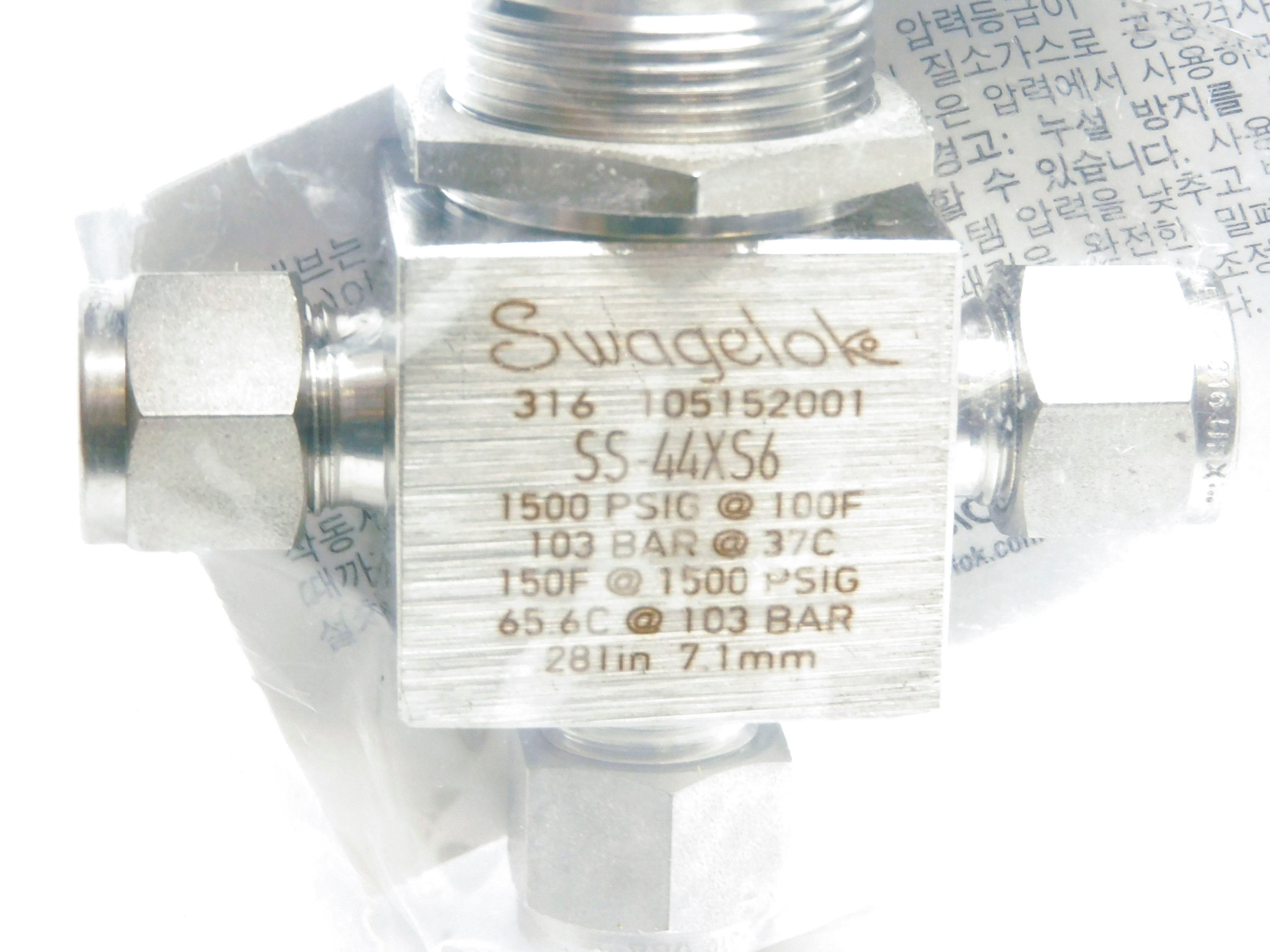 SWAGELOK SS-44XS6 NSMP
