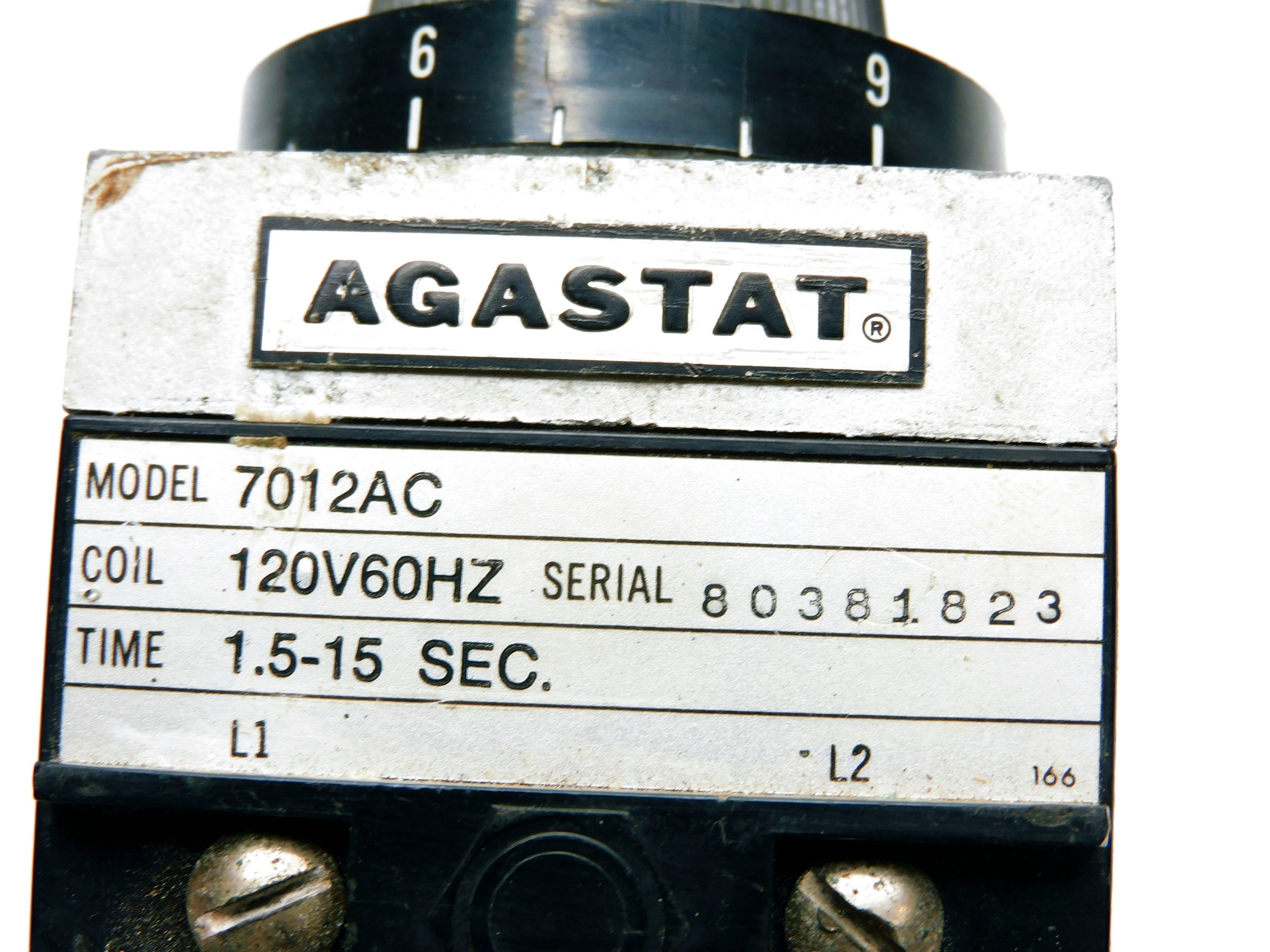 AGASTAT 7012AC 120V (AS PICTURED) UNMP