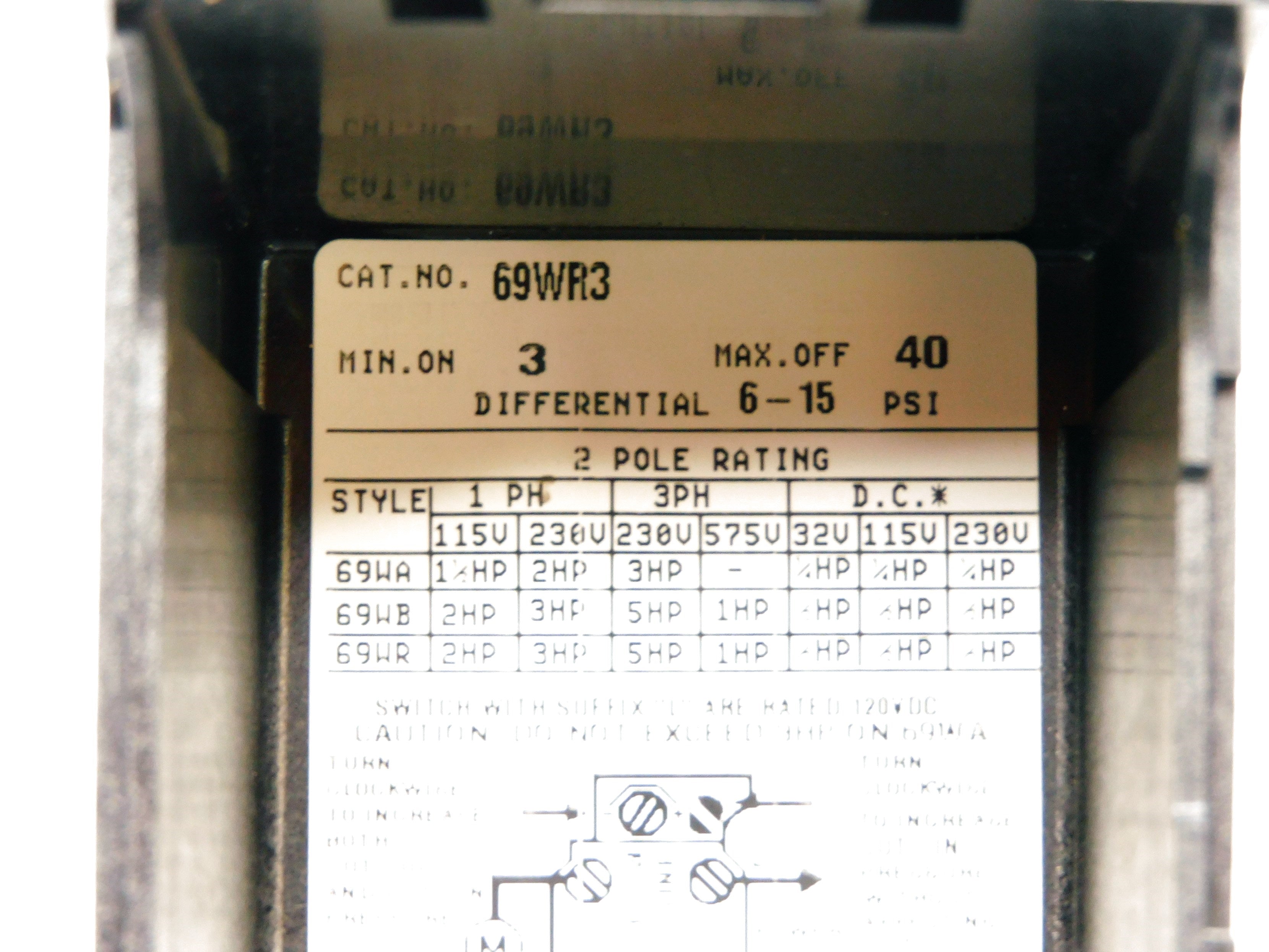 SIEMENS 69WR3 SER. B NSMP