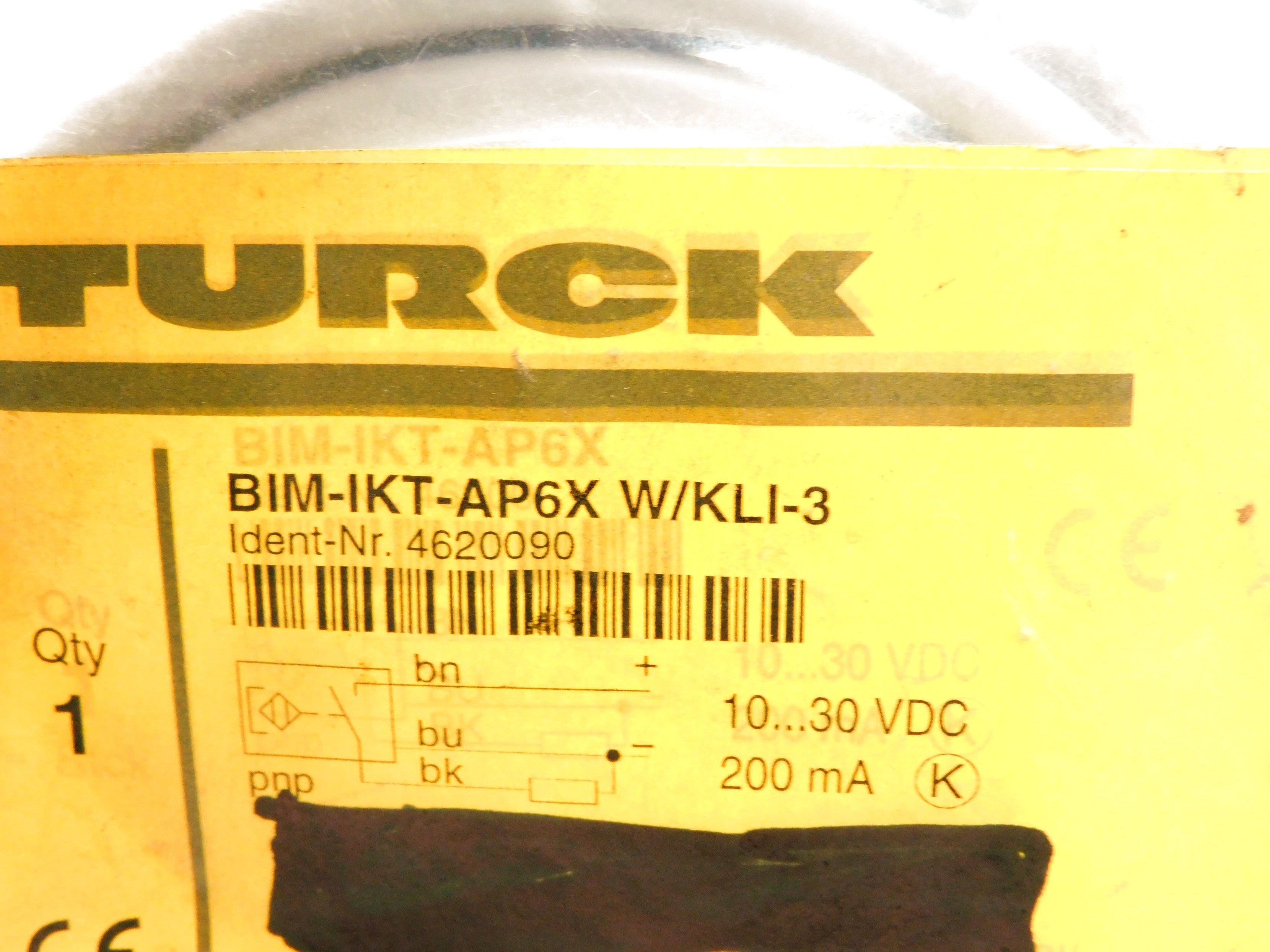 TURCK BIM-IKT-AP6X W/KLI-3 NSMP