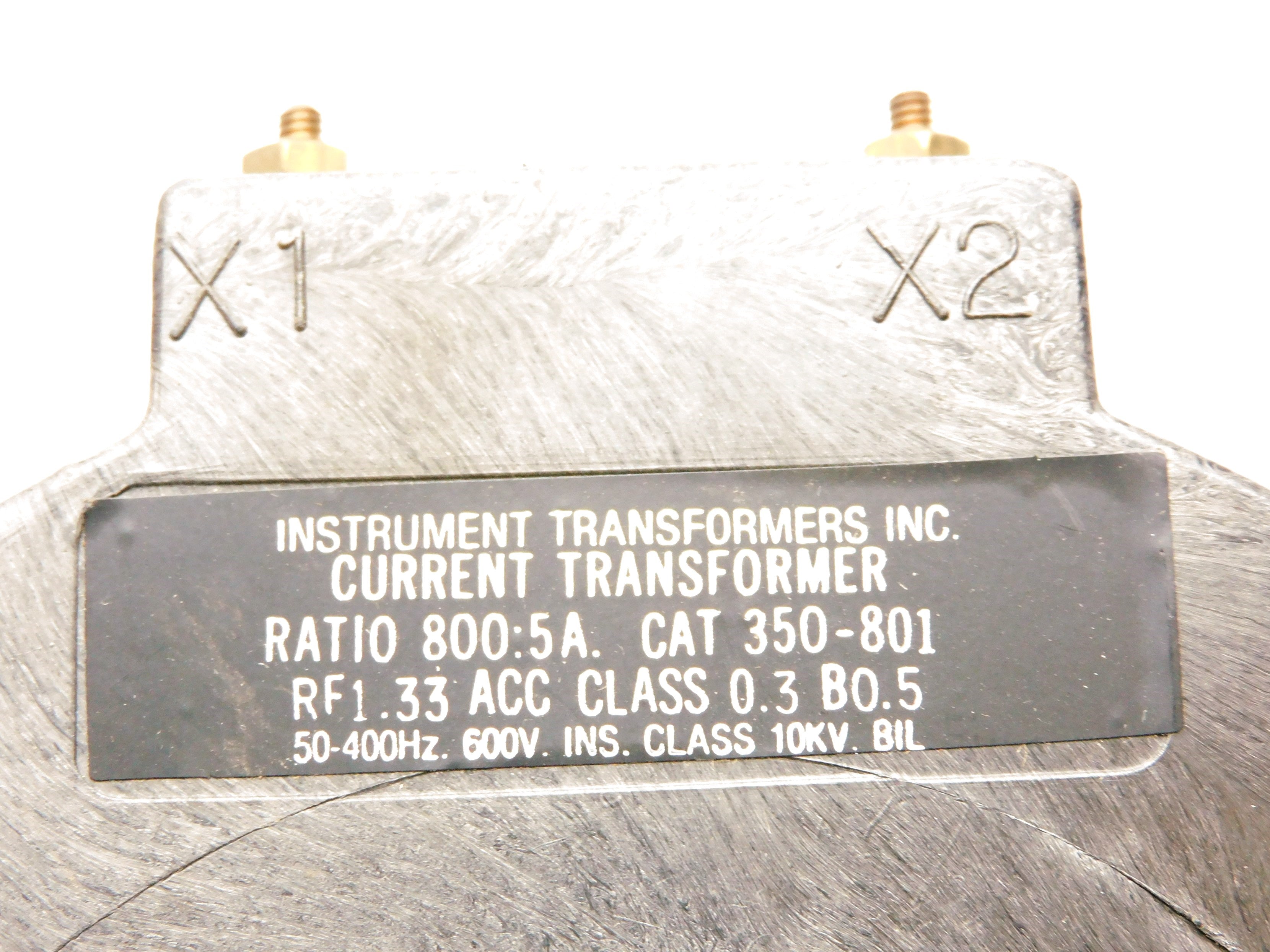 INSTRUMENT TRANSFORMERS 350-801 UNMP