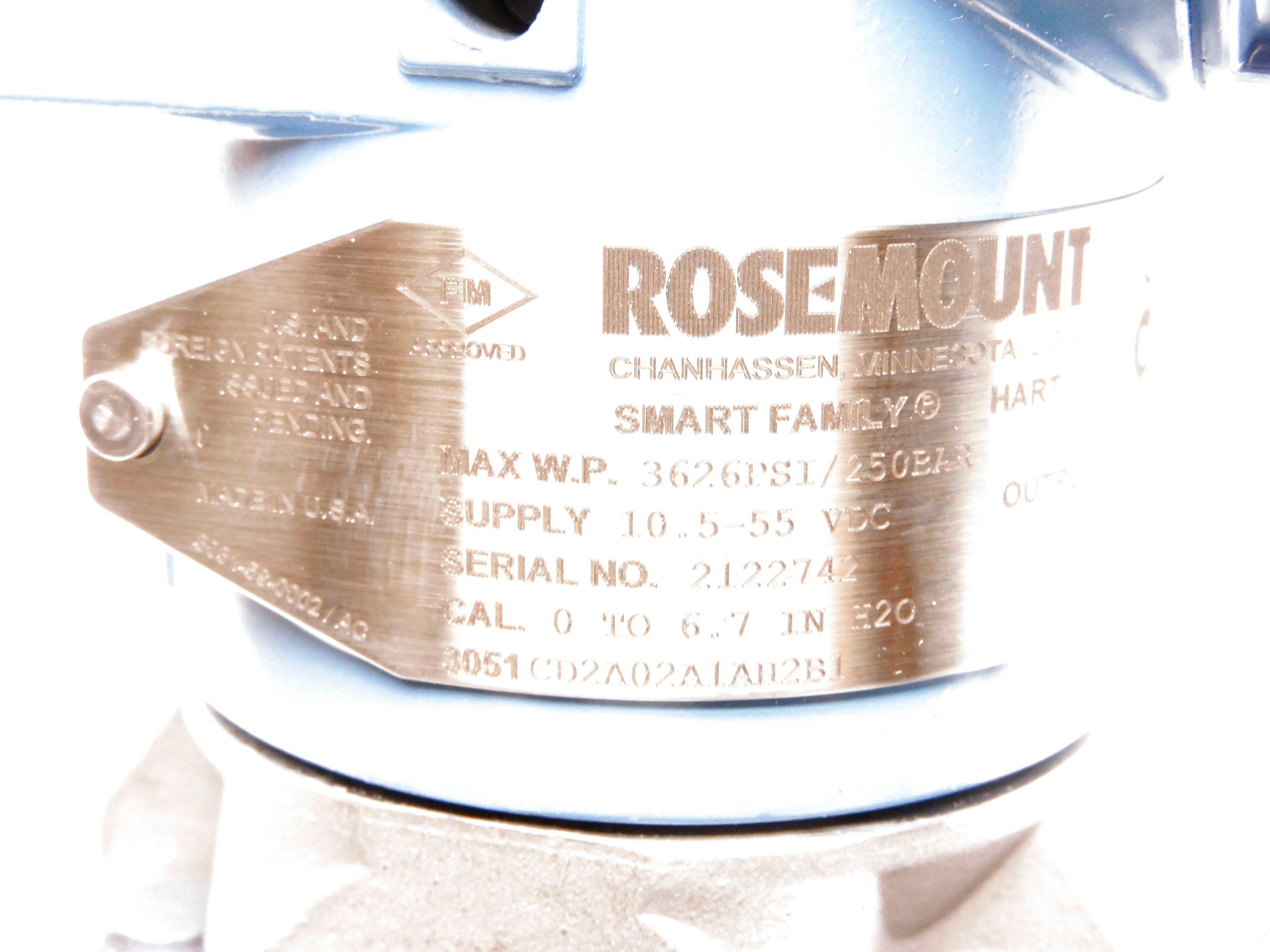 ROSEMOUNT 3051CD2A02A1AH2B1 NSMP