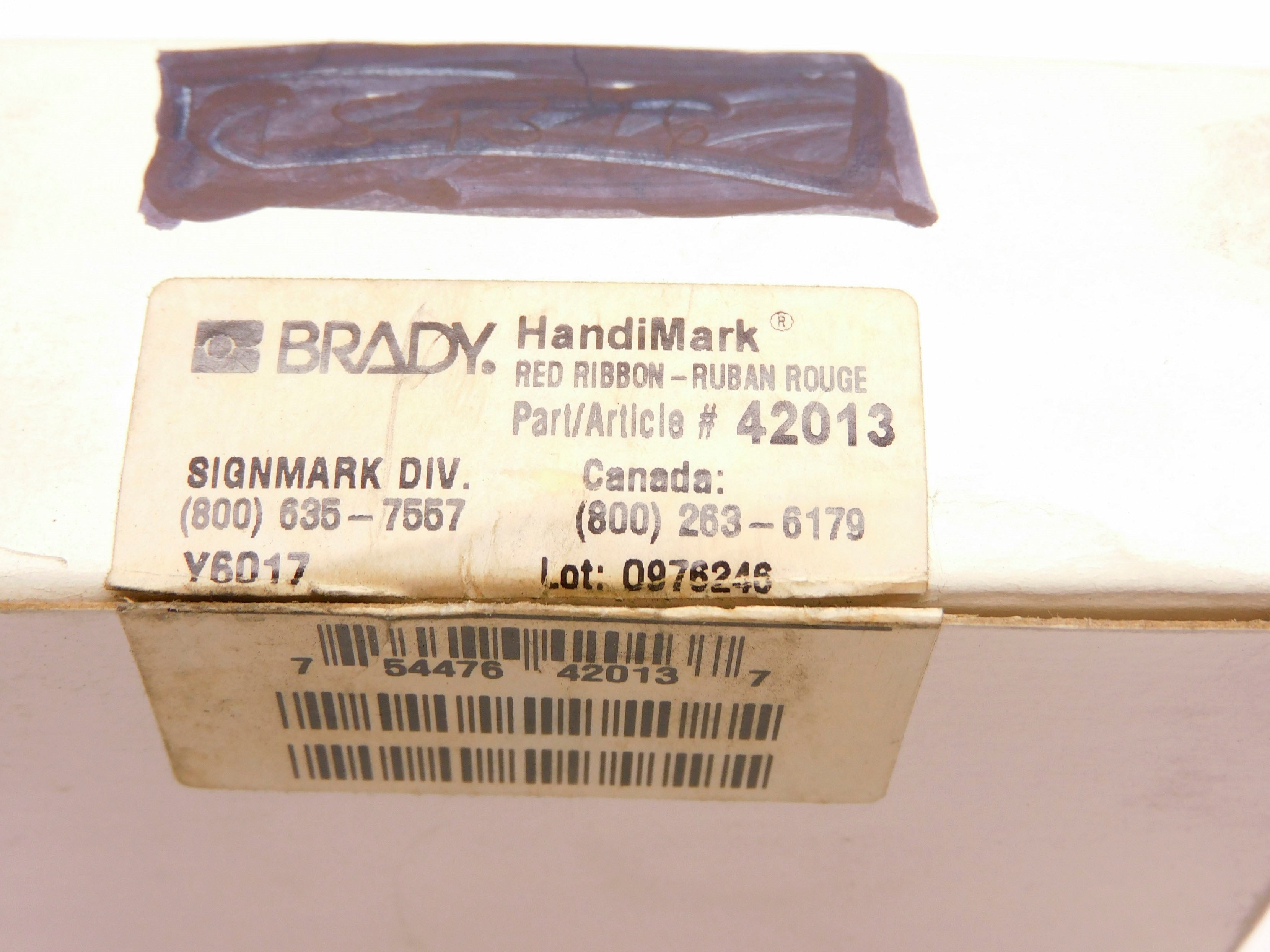 BRADY 42013 NSMP