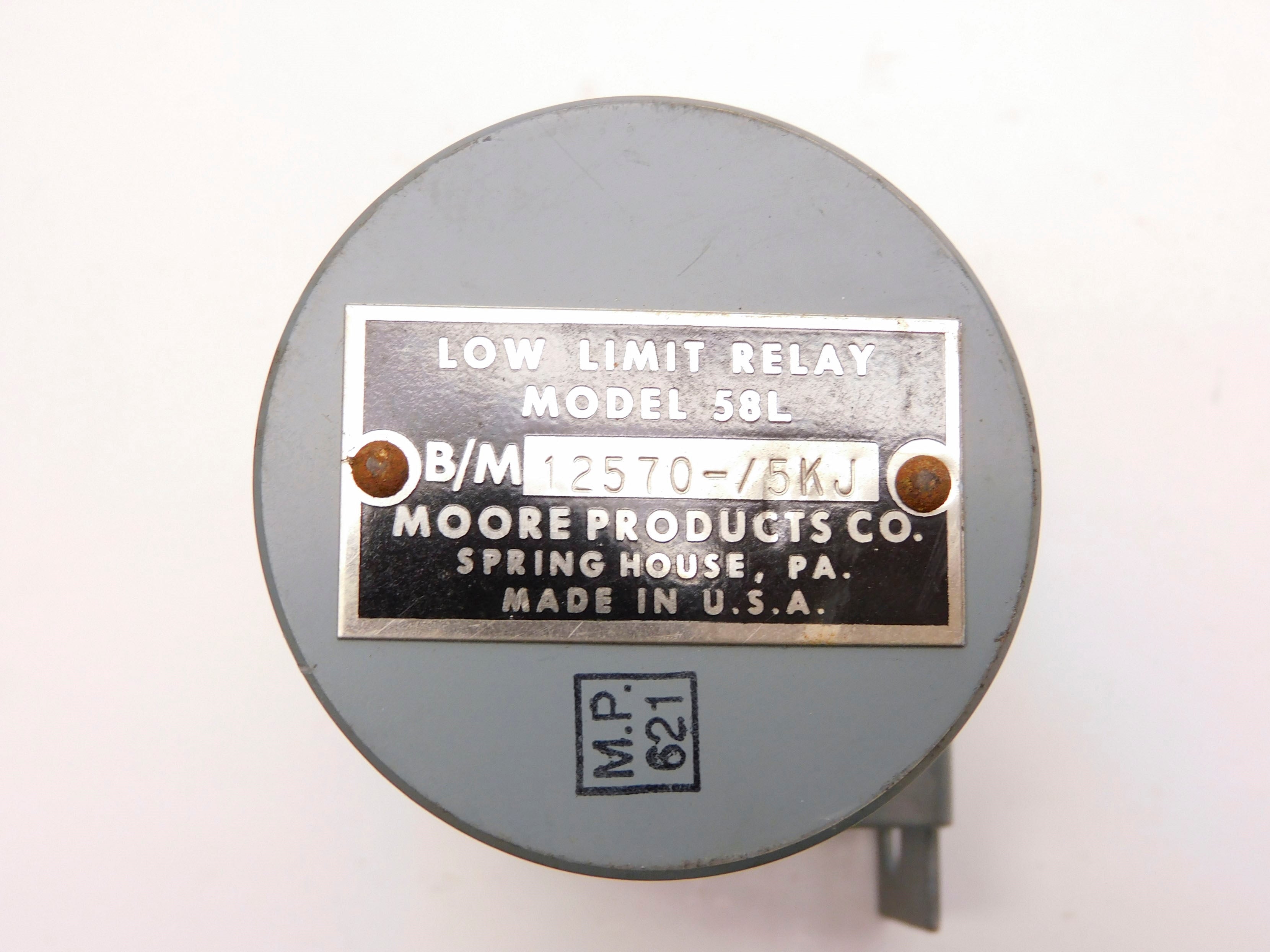 MOORE PRODUCTS 58L 12570-/5KJ NSNP