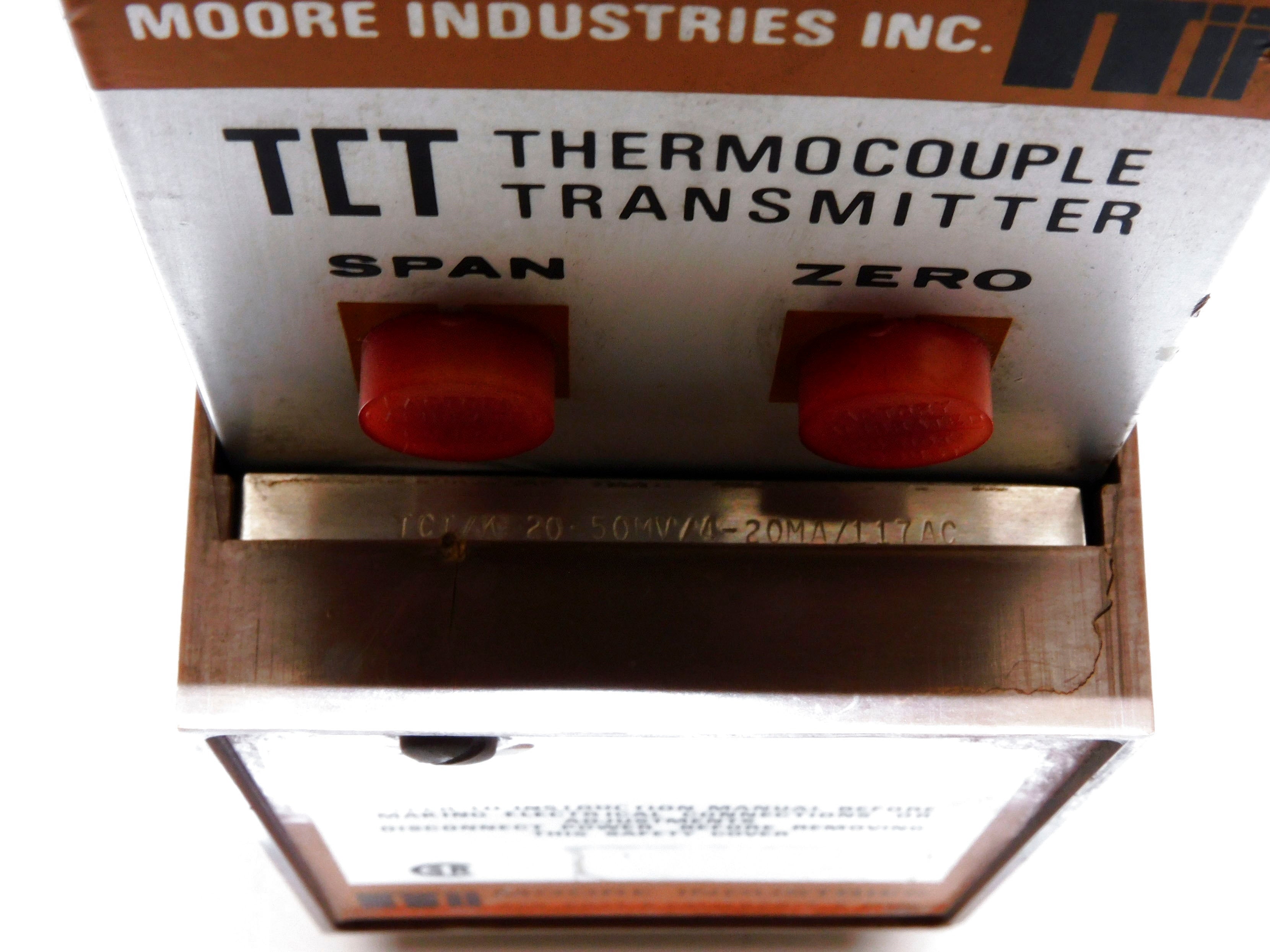 MOORE INDUSTRIES TCT/K-20-50MV/4-20MA/117AC NSNP