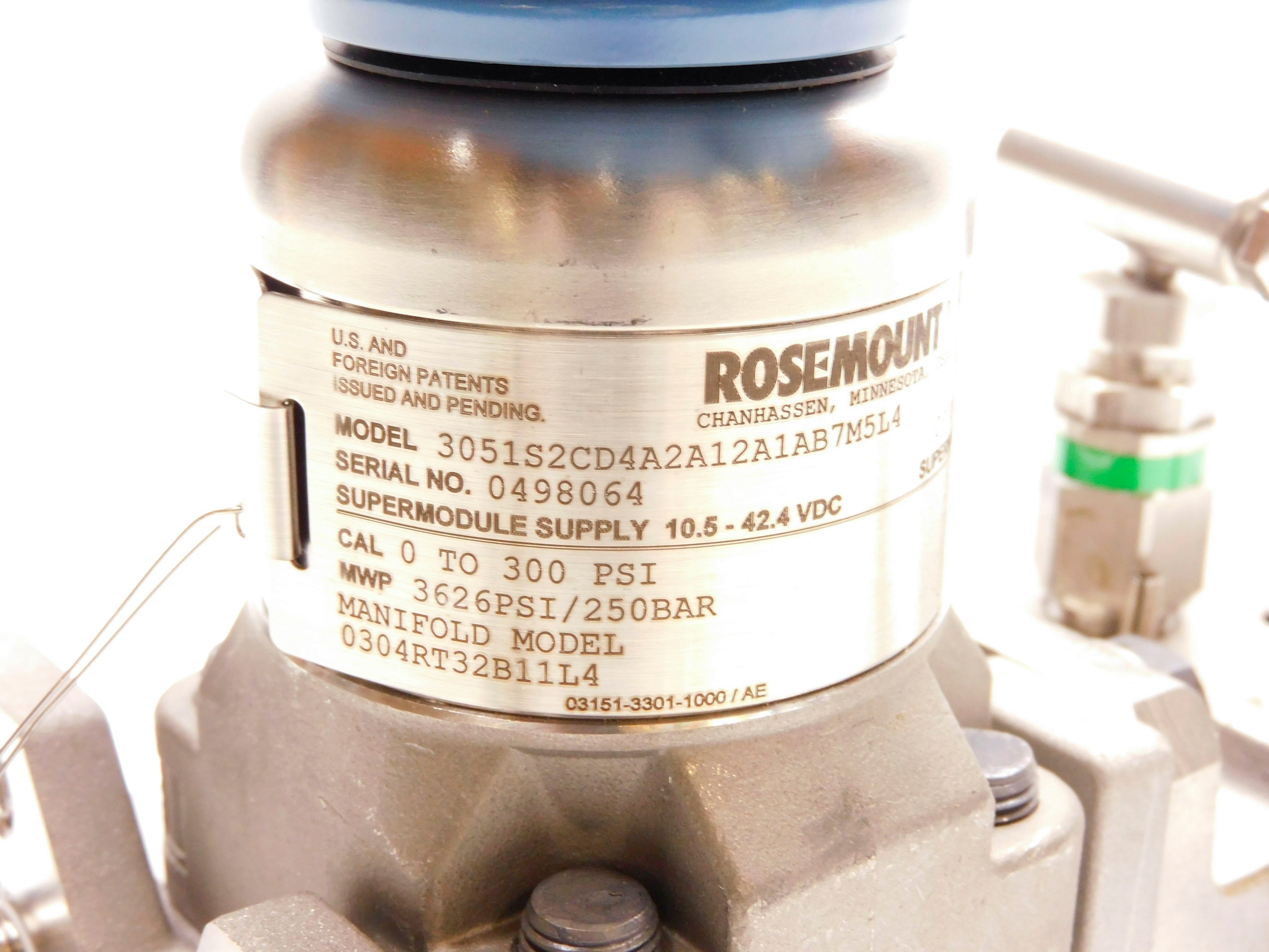 ROSEMOUNT 3051S2CD4A2A12A1AB7M5L4 NSMP