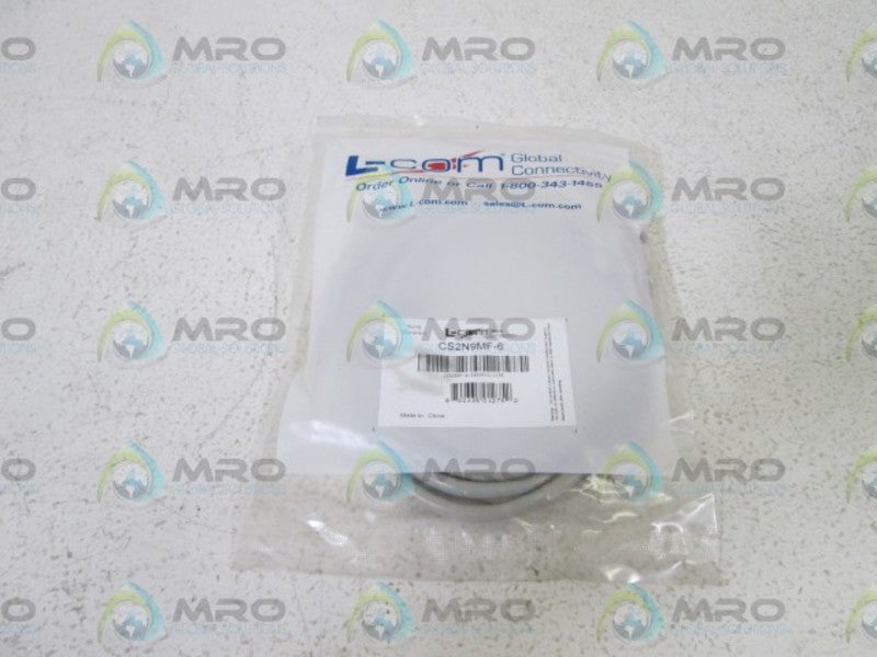 L-COM CABLE ASSEMBLY CS2N9MF-6 NSMP
