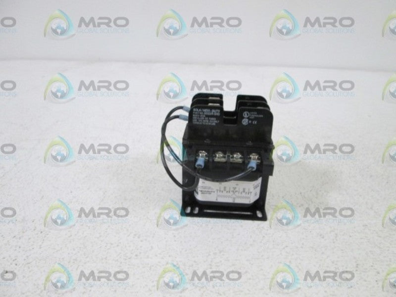 HEVi-DUTY SOLA TRANSFORMER E100WA *NEW NO BOX*