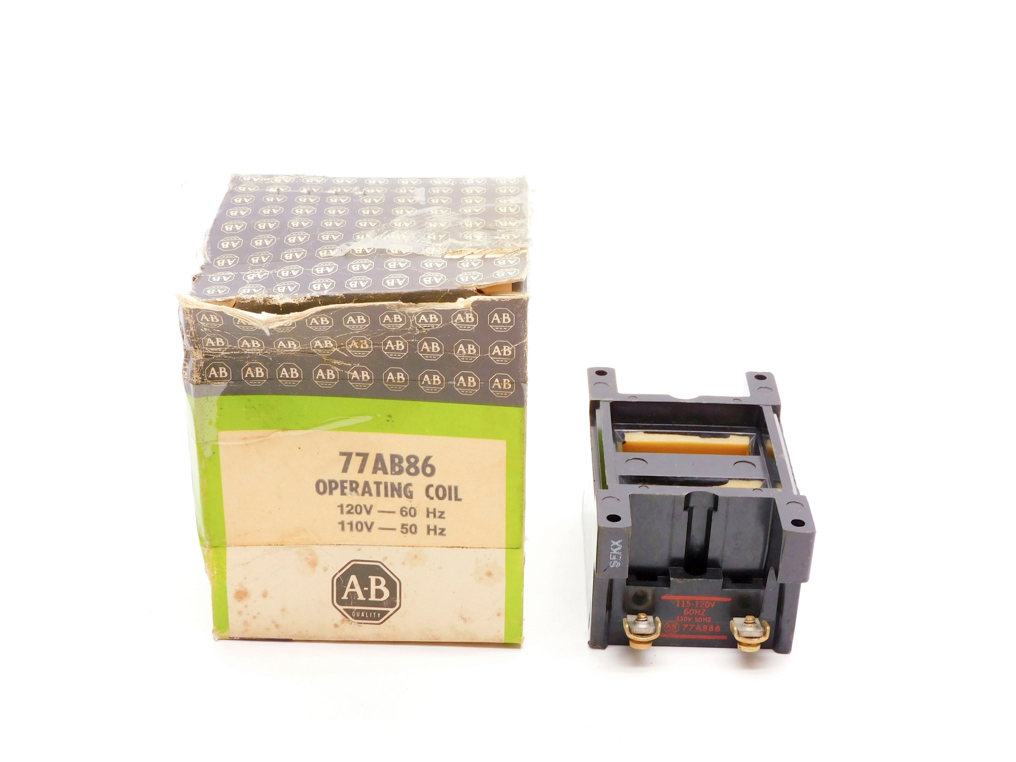 INDUSTRIAL SPARE PART 77AB86 120/110V (BK/GR) NSMP