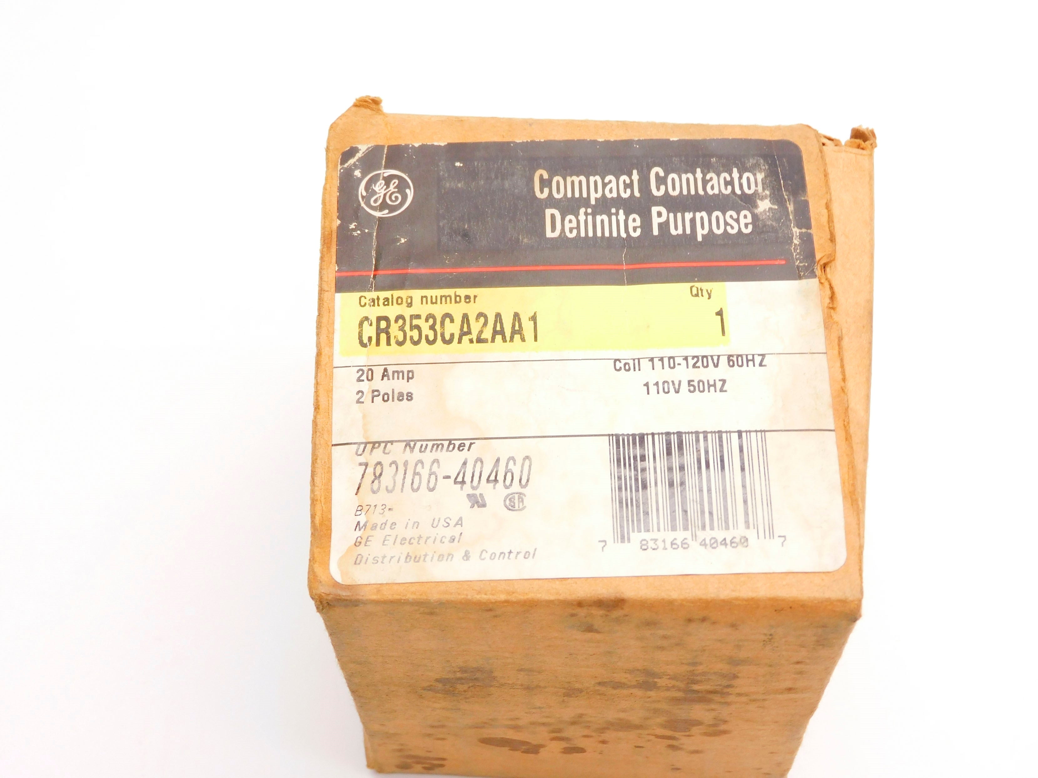 GENERAL ELECTRIC CR353CA2AA1 110/120V NSMP