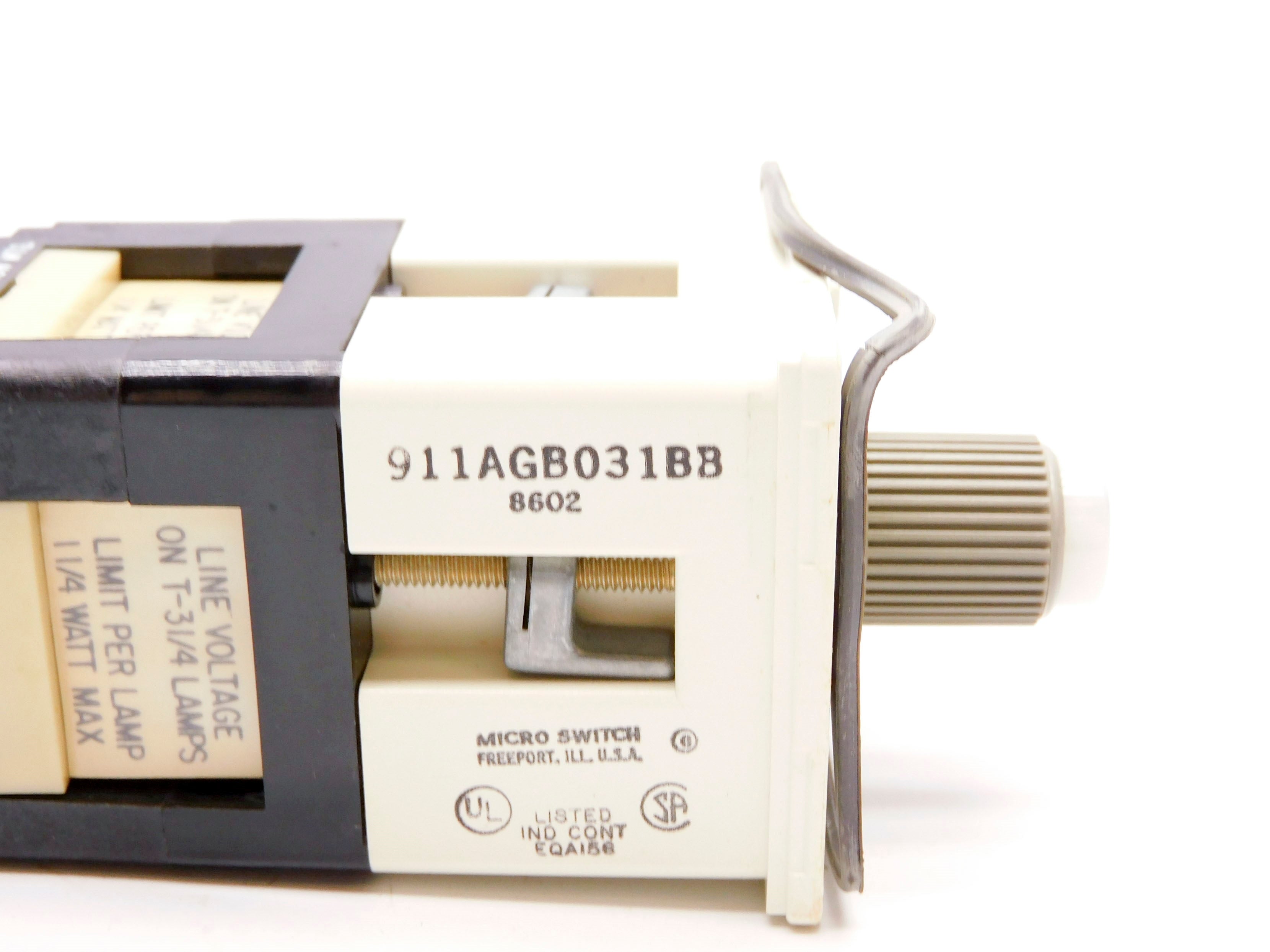 MICRO SWITCH 911AGB031BB NSMP
