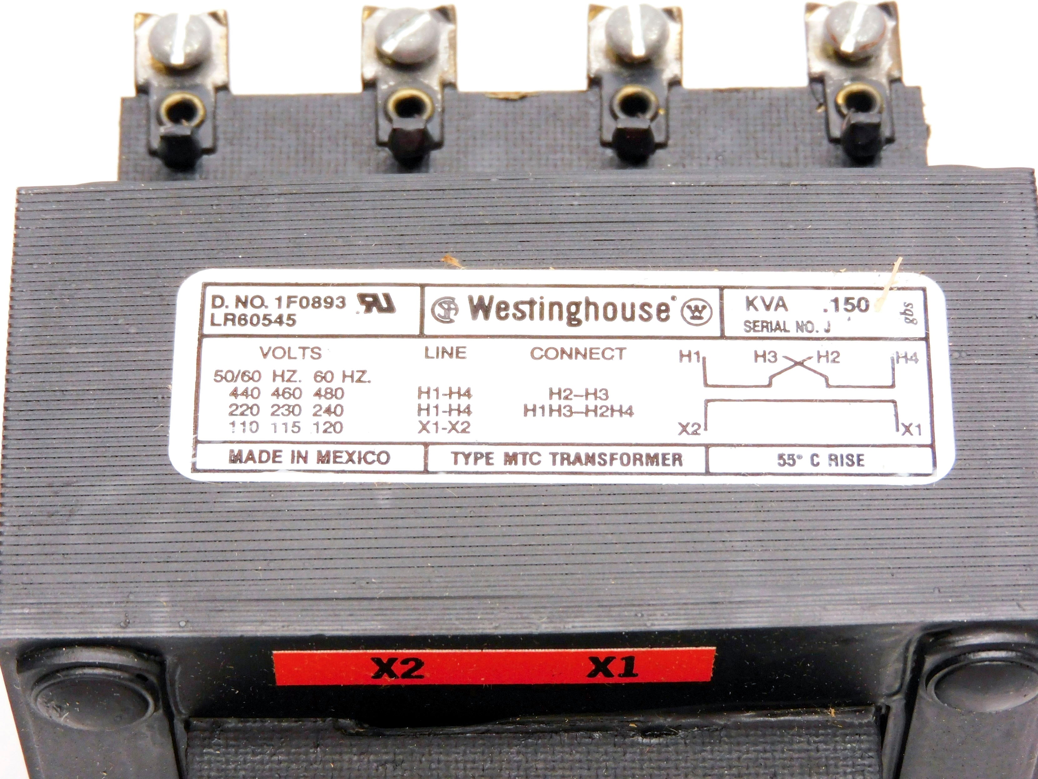 WESTINGHOUSE 1F0893 230/460V NSMP