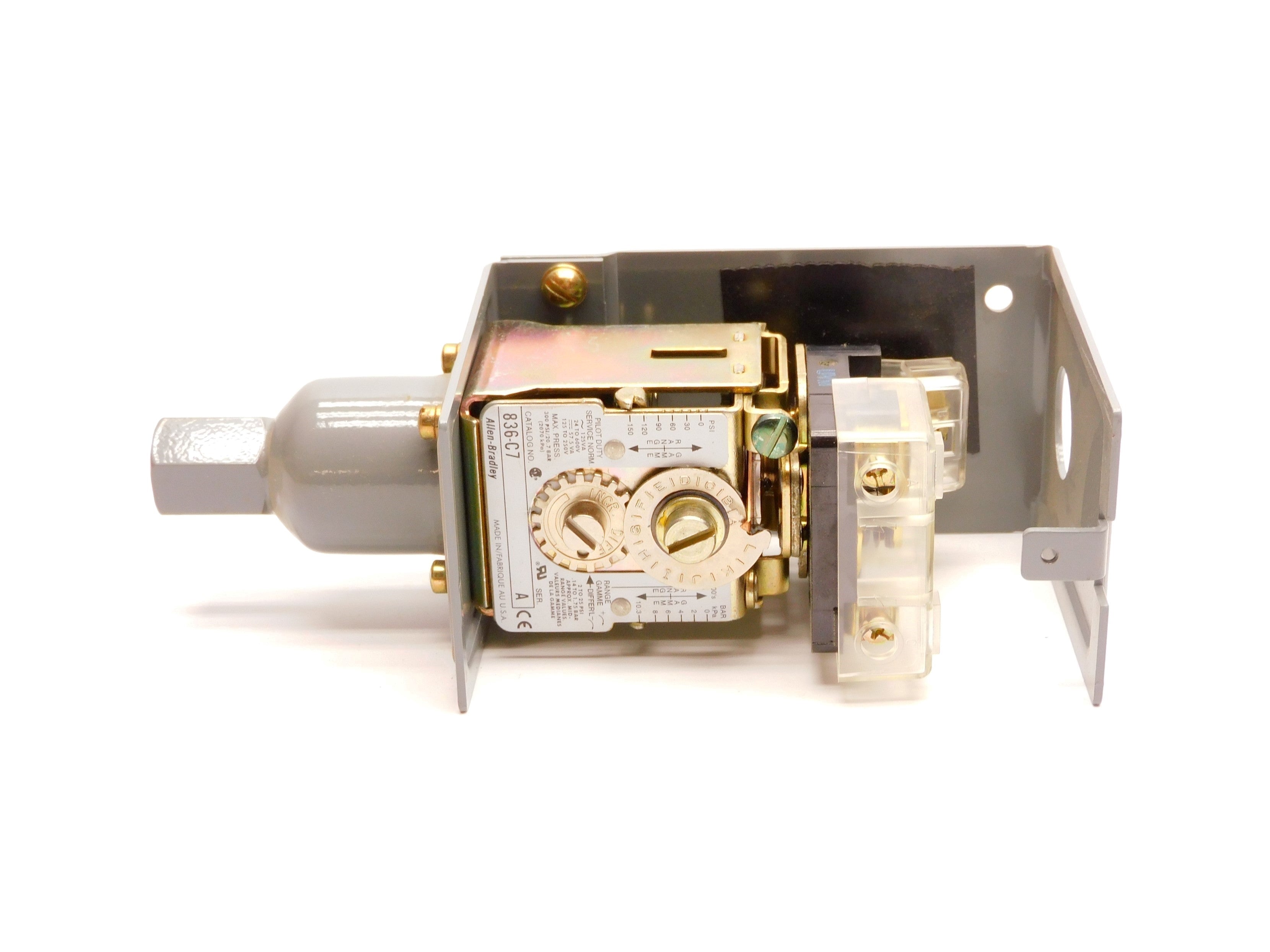 ALLEN BRADLEY 836-C7 SER. A 24-600V 300PSI NSNP