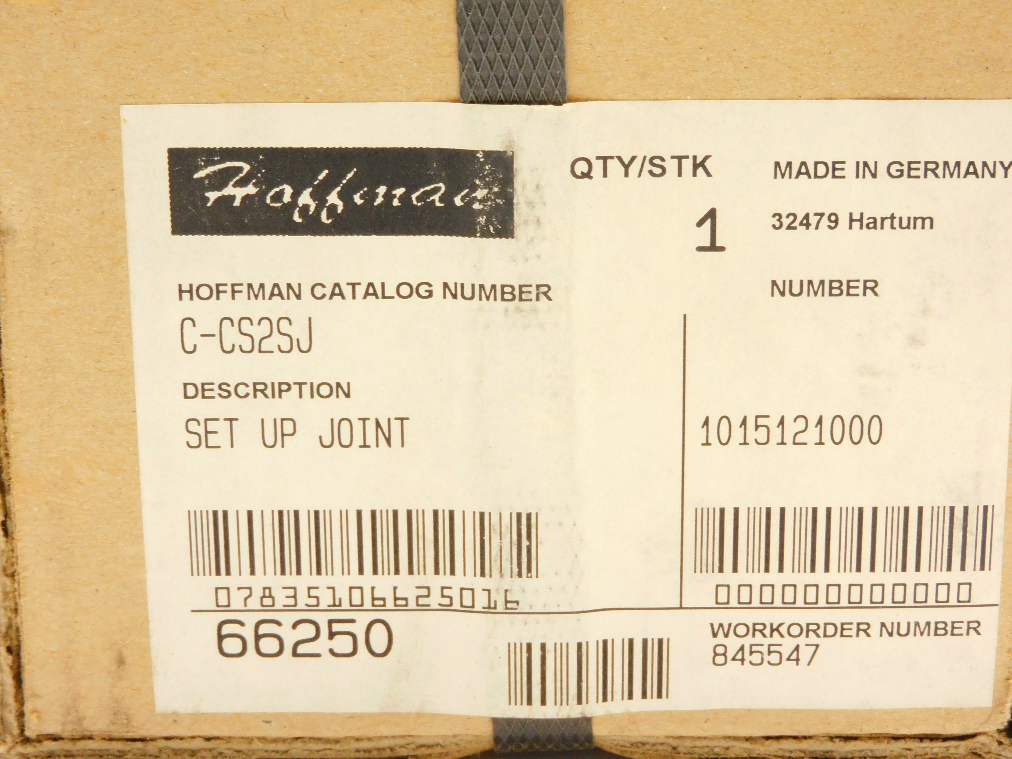 HOFFMAN C-CS2SJ NSFS