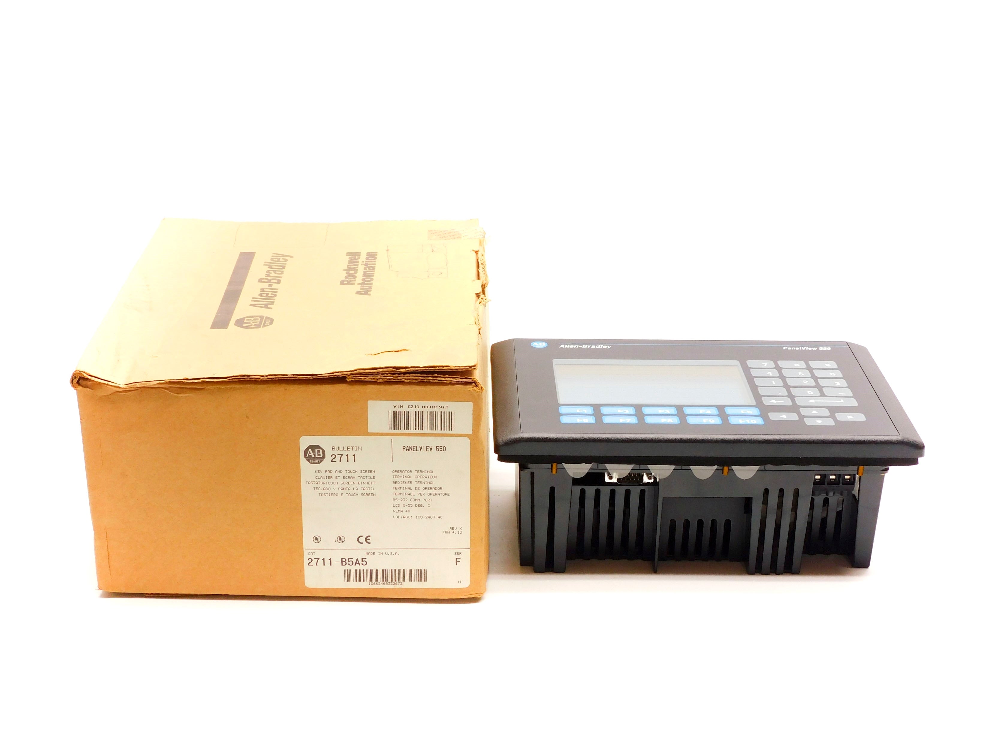 INDUSTRIAL SPARE PART 2711-B5A5 SER. F F/W 4.10 NSMP
