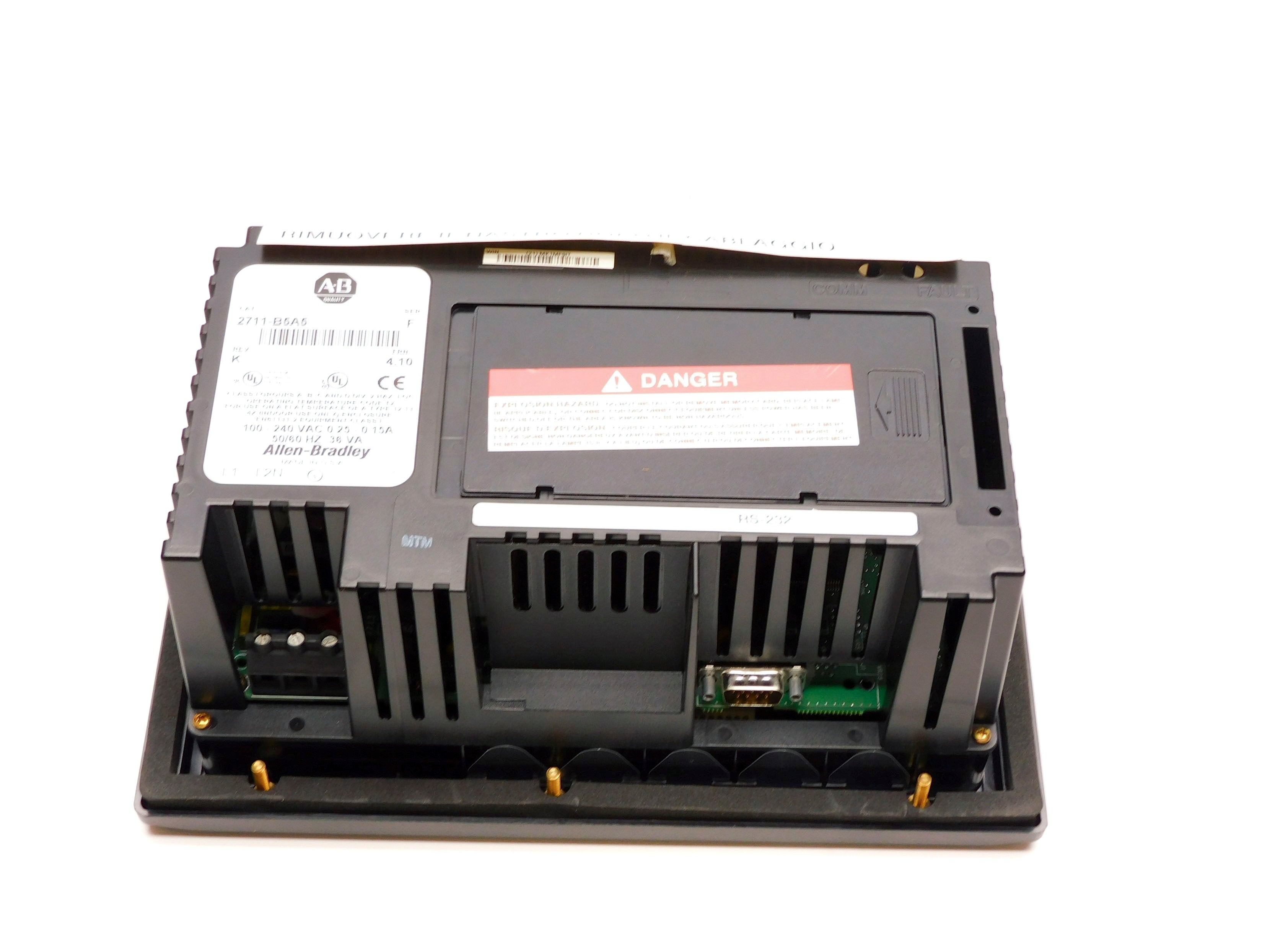 INDUSTRIAL SPARE PART 2711-B5A5 SER. F F/W 4.10 NSMP
