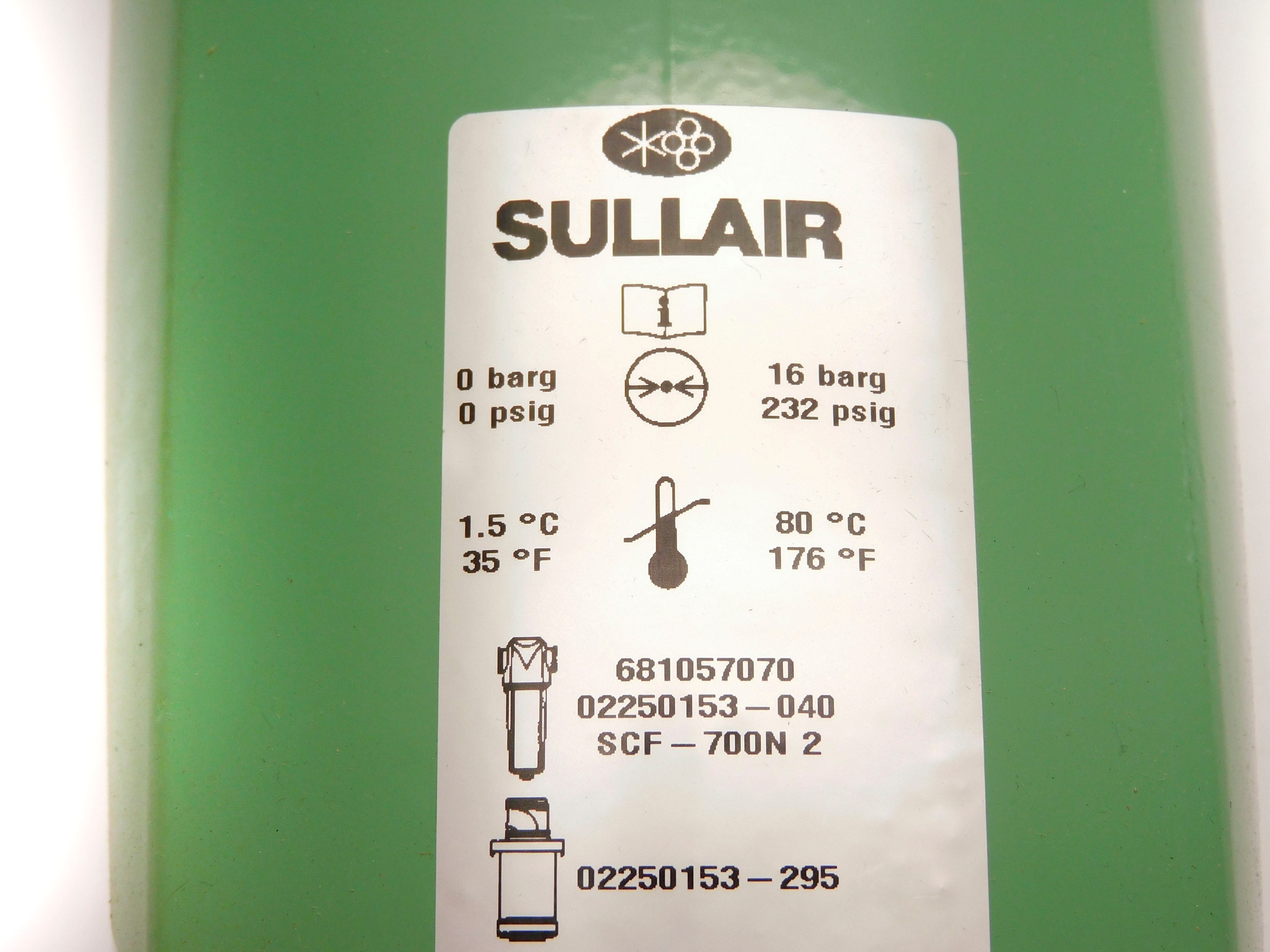 SULLAIR 02250153-040 NSMP