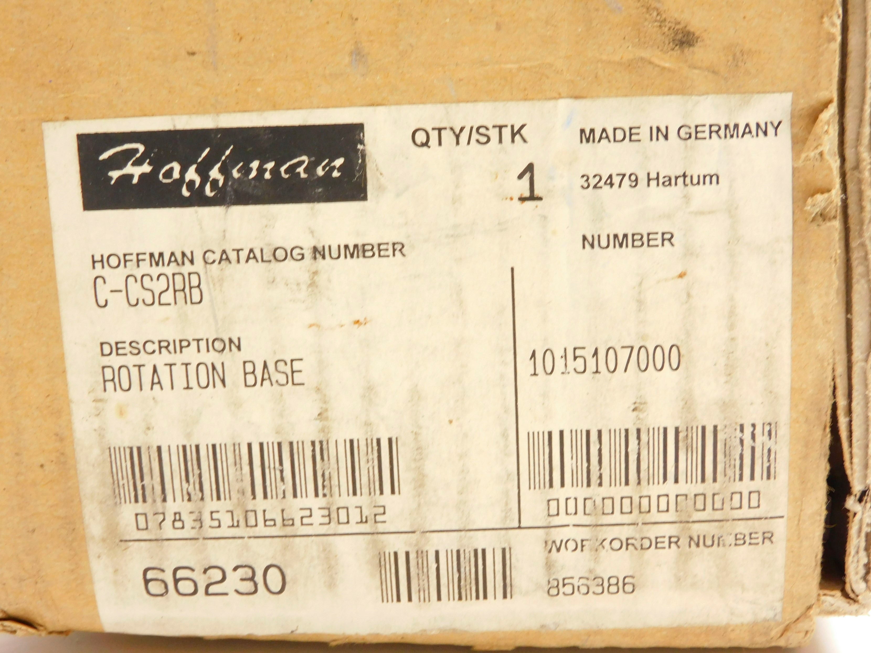 HOFFMAN C-CS2RB NSMP